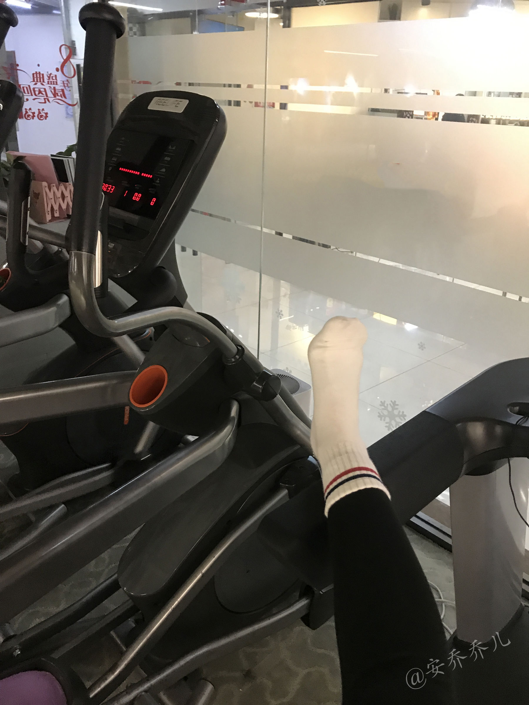 安乔乔儿(Nia乔乔) No.019 健身房白袜-图52