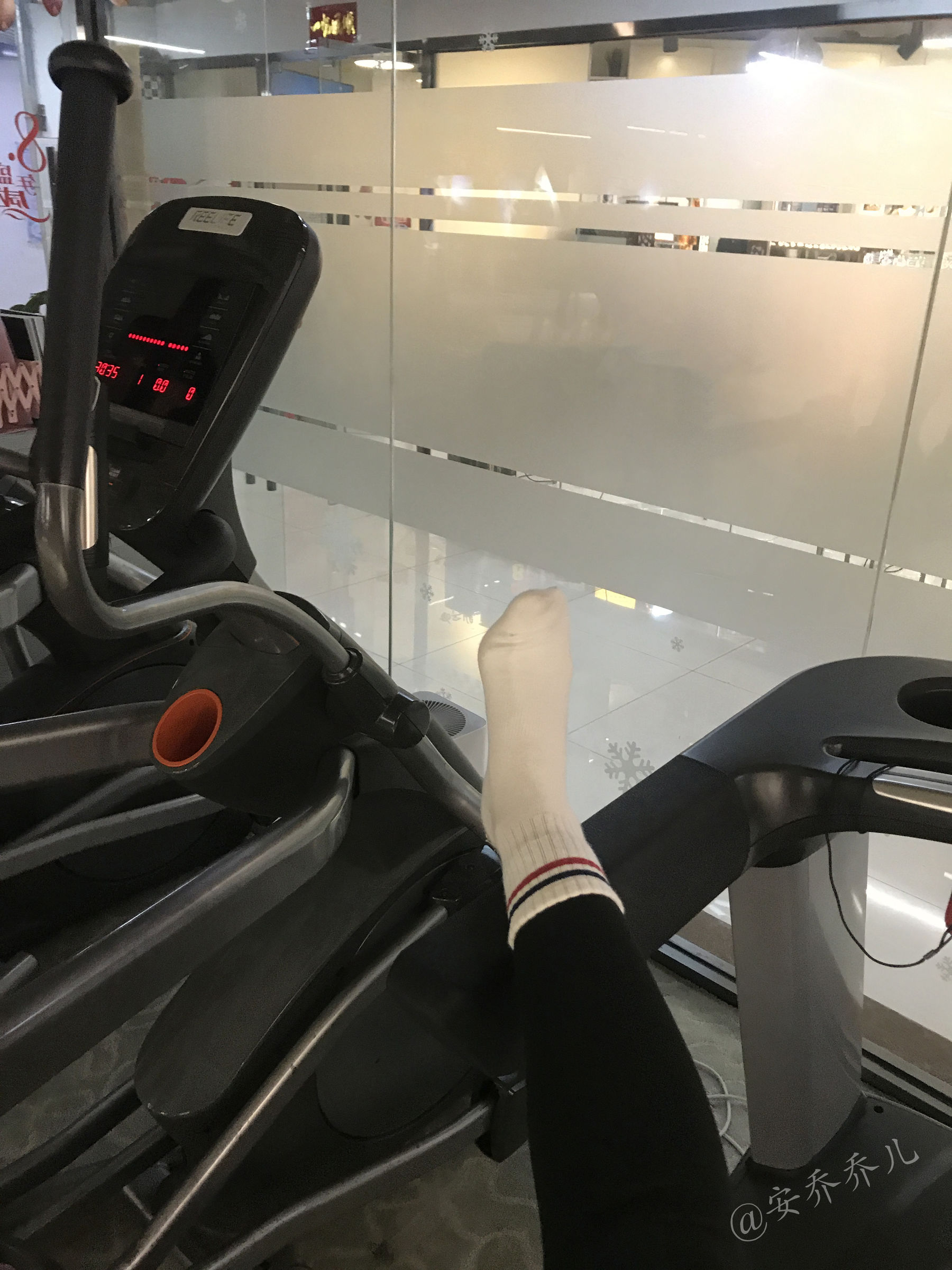 安乔乔儿(Nia乔乔) No.019 健身房白袜-图53