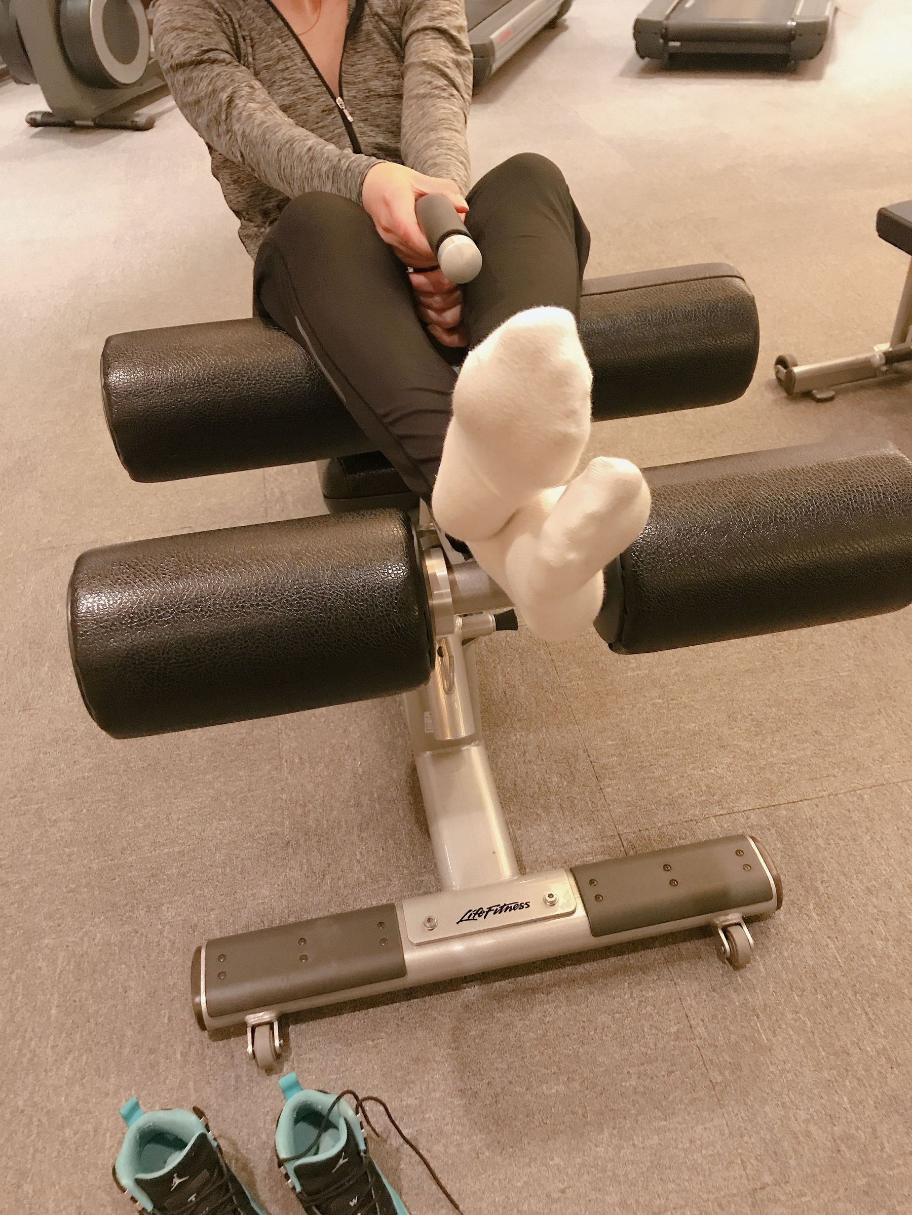 安乔乔儿(Nia乔乔) No.019 健身房白袜-图77