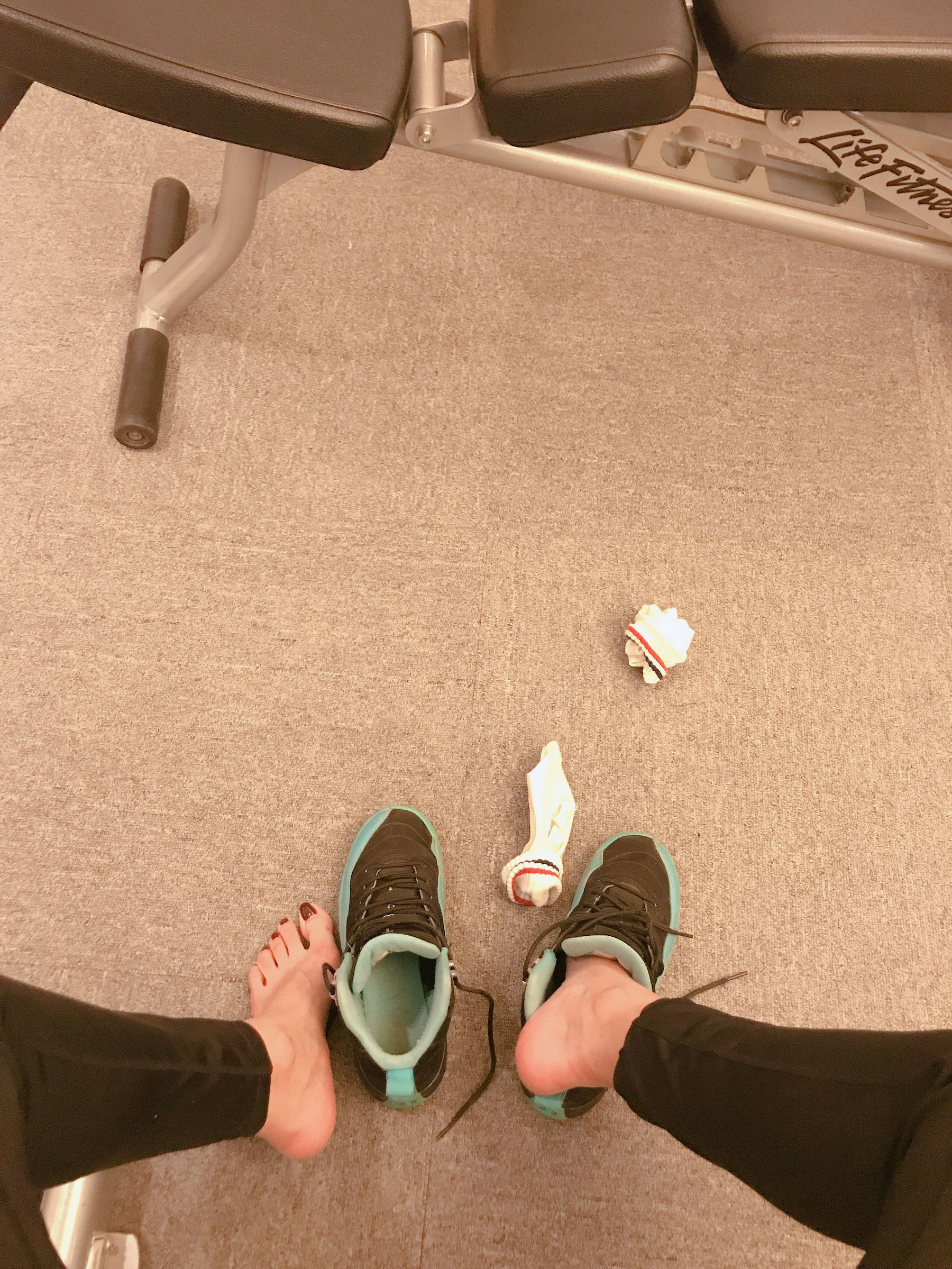 安乔乔儿(Nia乔乔) No.019 健身房白袜-图84