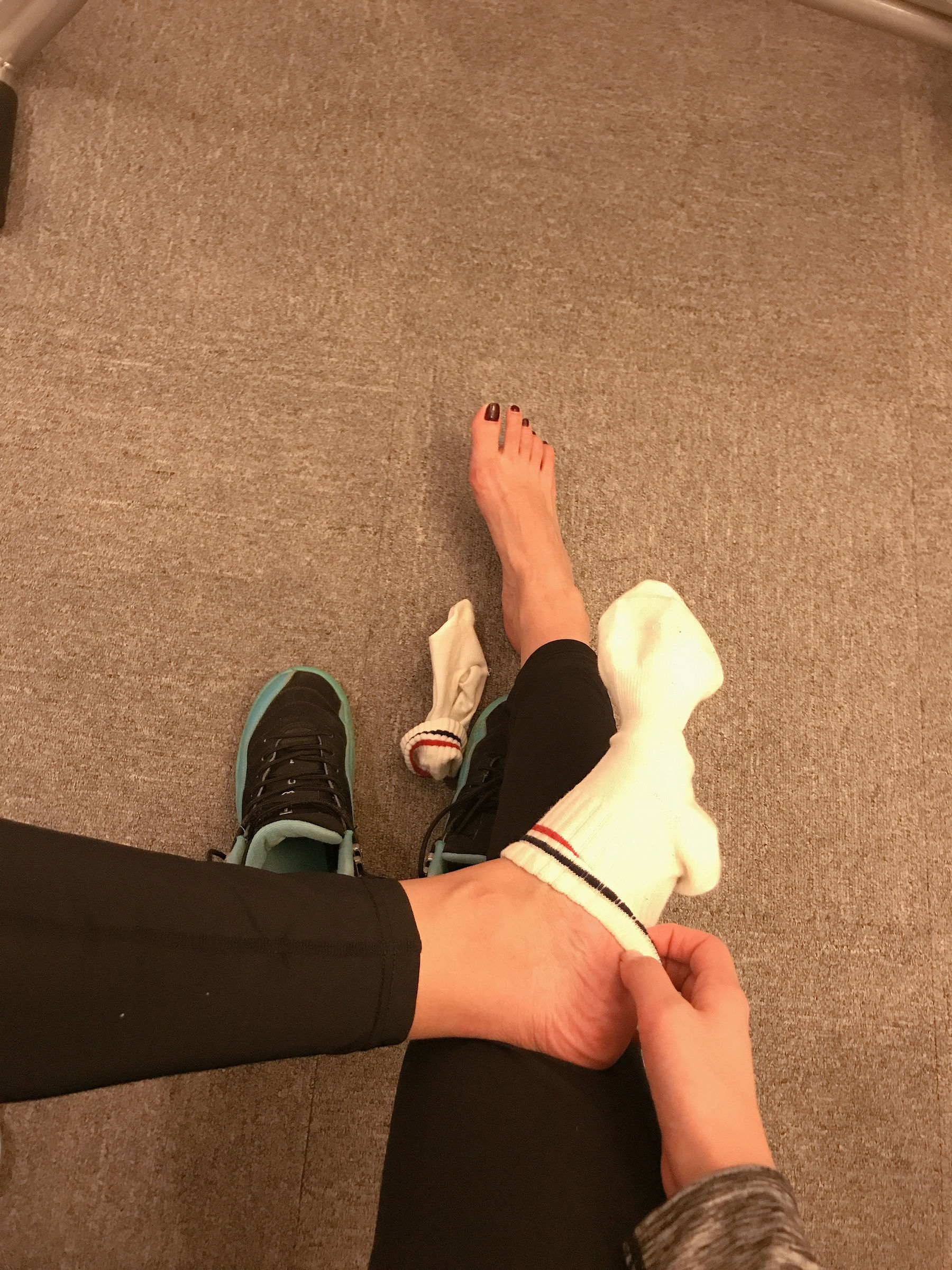 安乔乔儿(Nia乔乔) No.019 健身房白袜-图88