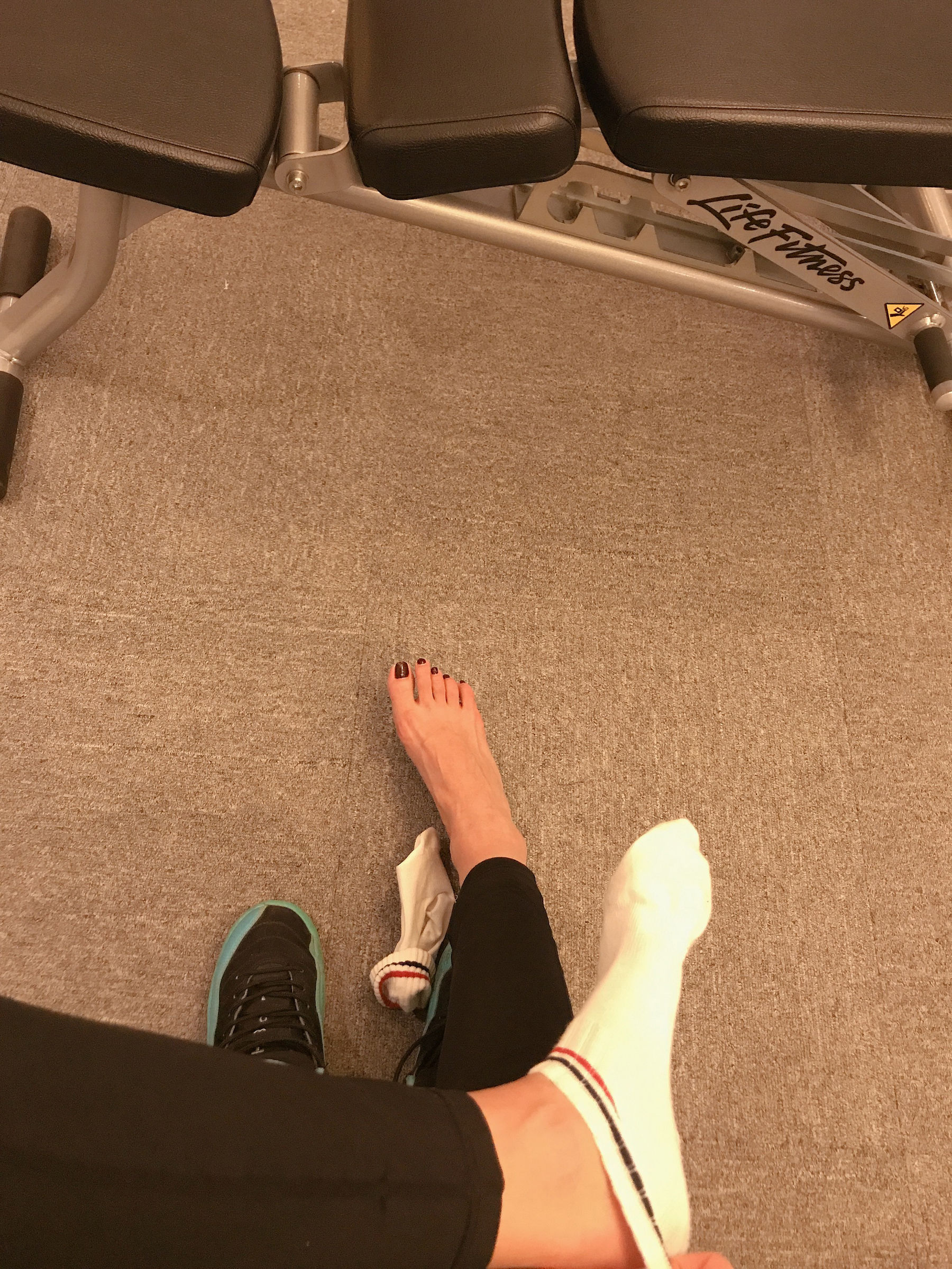 安乔乔儿(Nia乔乔) No.019 健身房白袜-图89