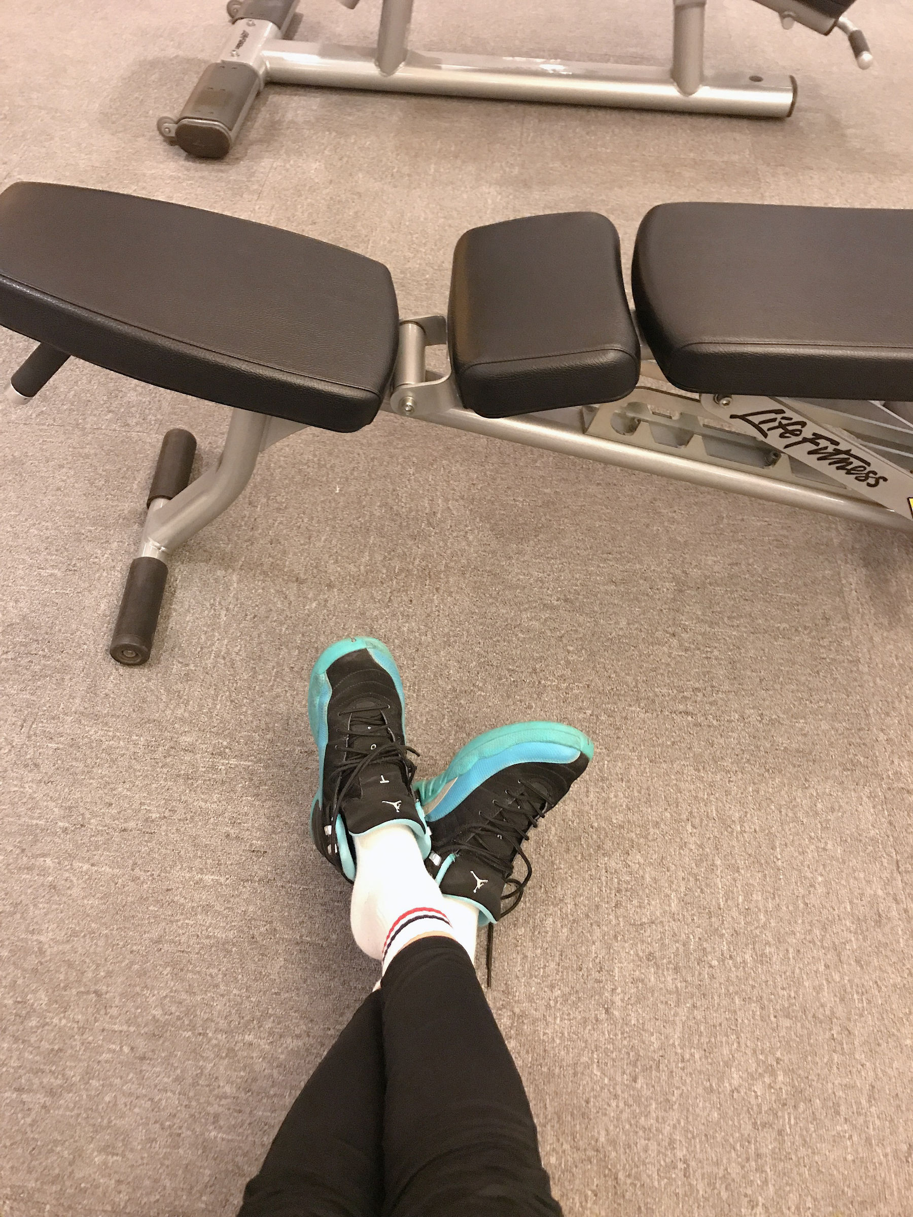 安乔乔儿(Nia乔乔) No.019 健身房白袜-图93