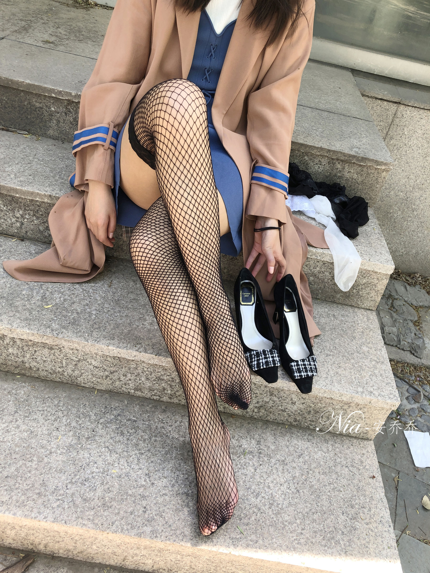 安乔乔儿(Nia乔乔) No.021 不小心被发现了-图99