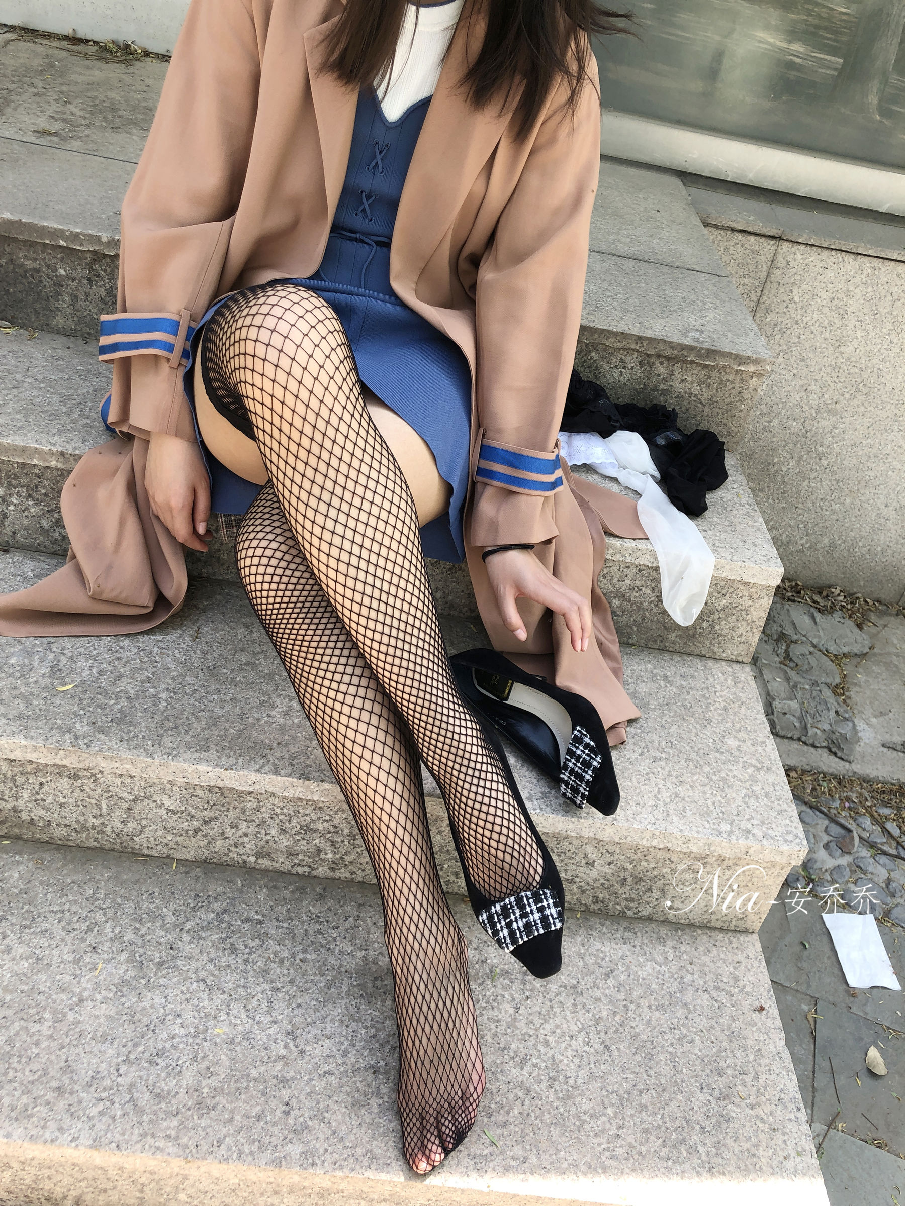 安乔乔儿(Nia乔乔) No.021 不小心被发现了-图100