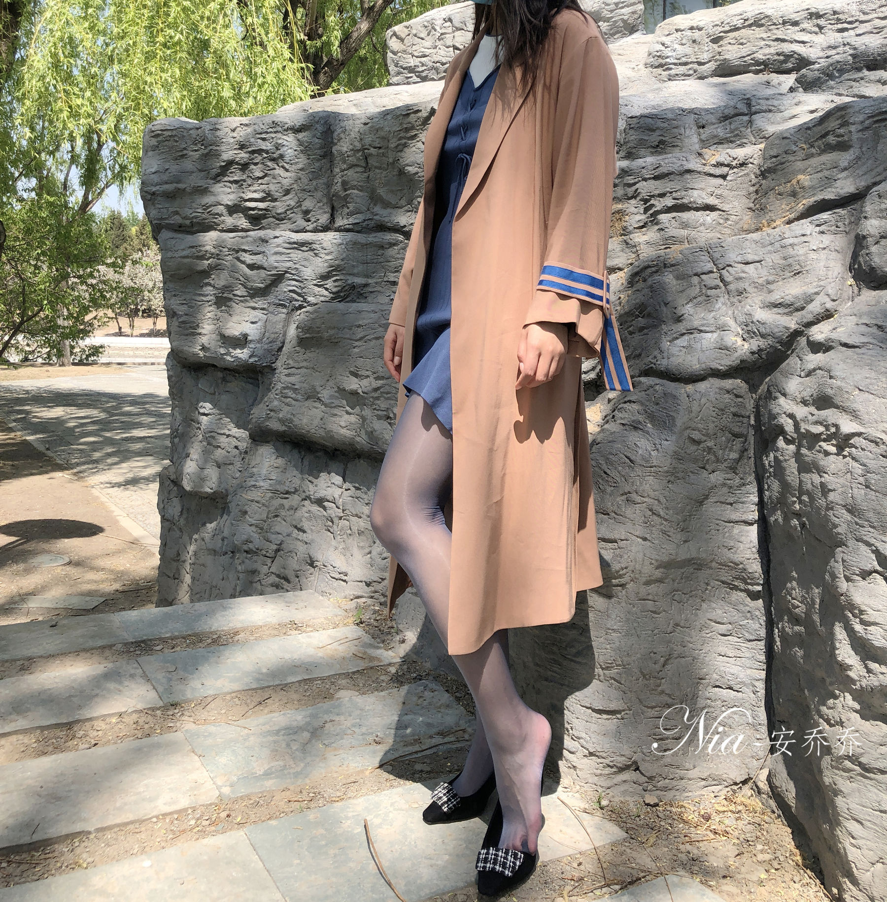 安乔乔儿(Nia乔乔) No.021 不小心被发现了-图1