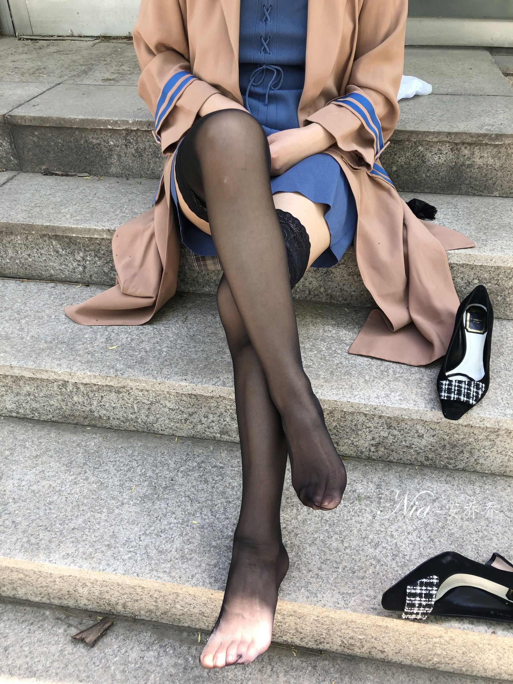 安乔乔儿(Nia乔乔) No.021 不小心被发现了-图86