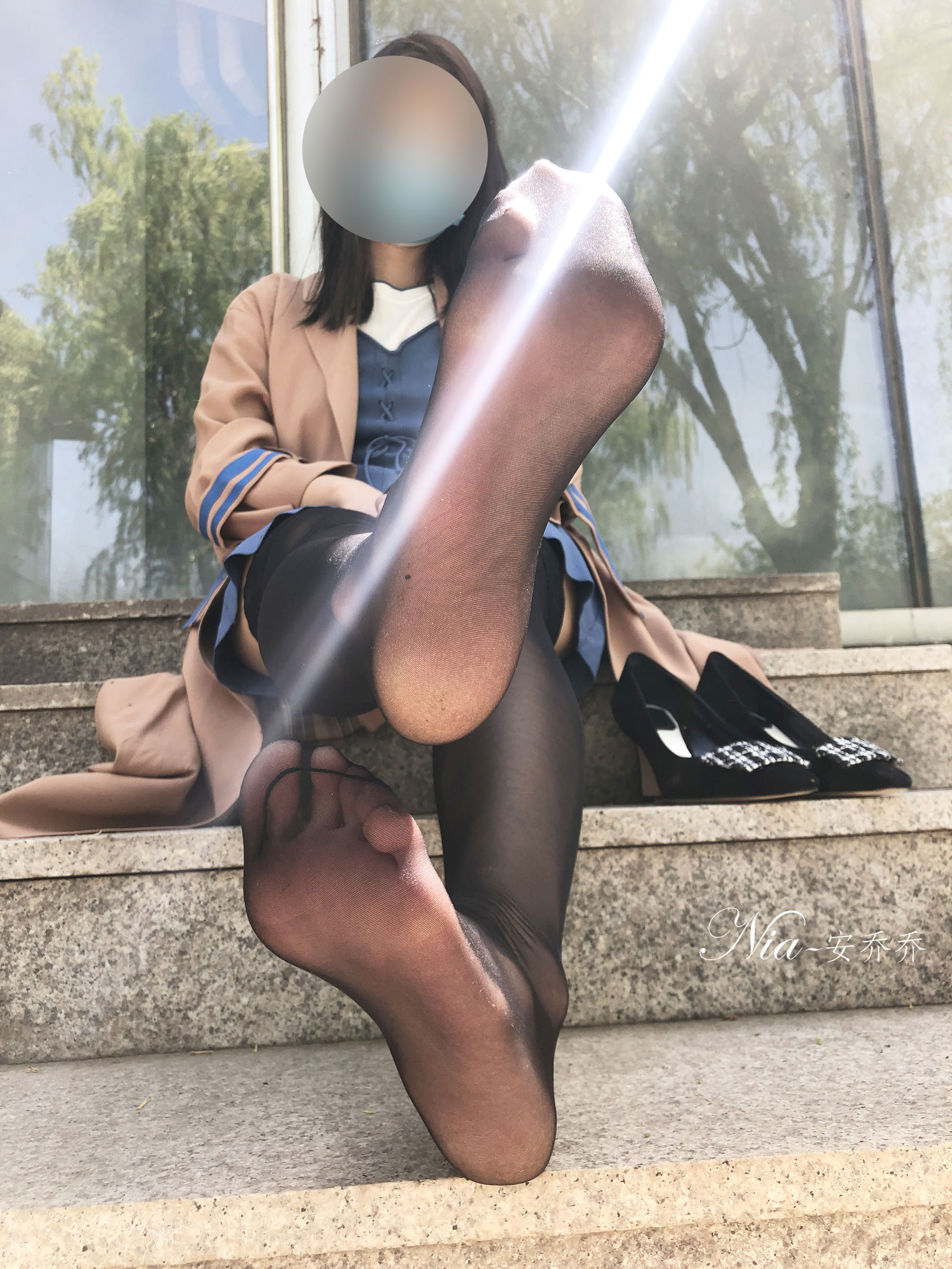 安乔乔儿(Nia乔乔) No.021 不小心被发现了-图94