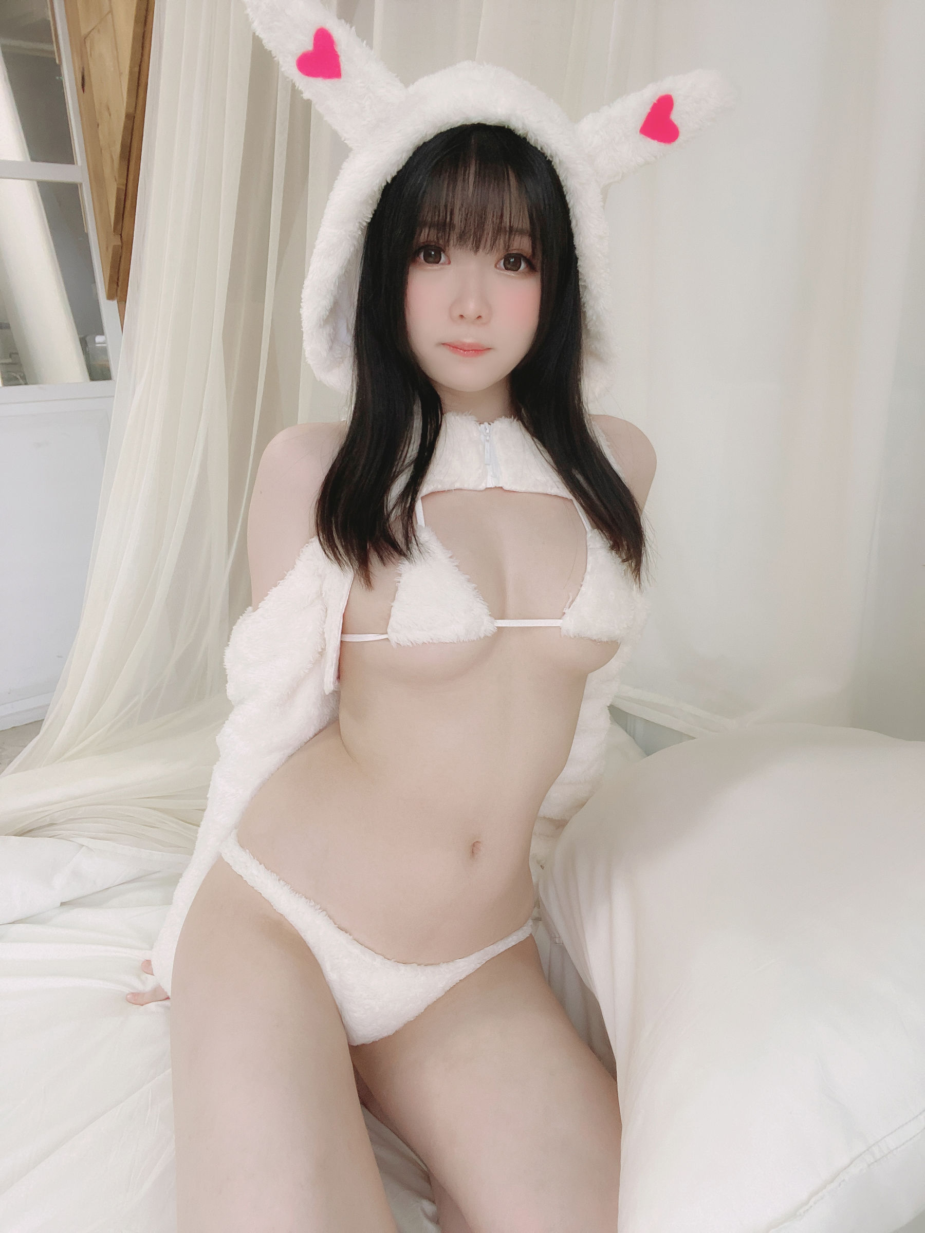 微博妹纸霜月shimo - もこもこうさぎ-图12