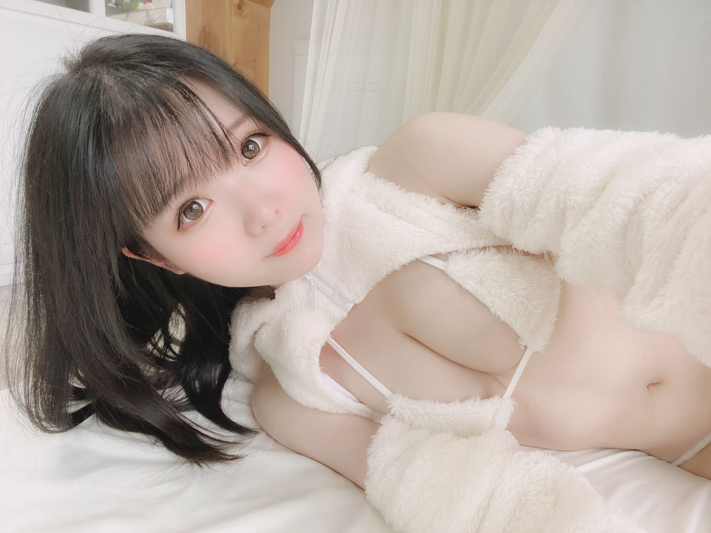 微博妹纸霜月shimo - もこもこうさぎ-图8