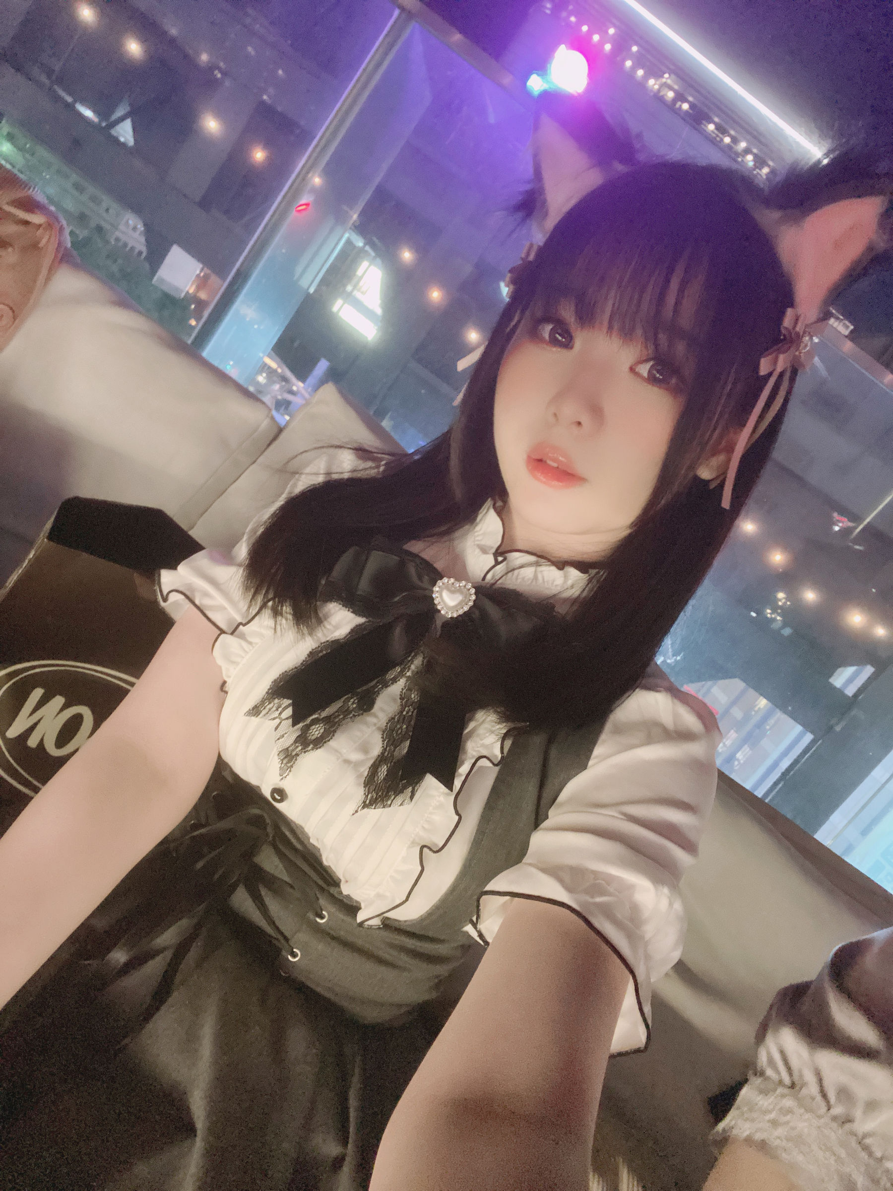 微博妹纸霜月shimo - 一緒に飲みますか？-图9