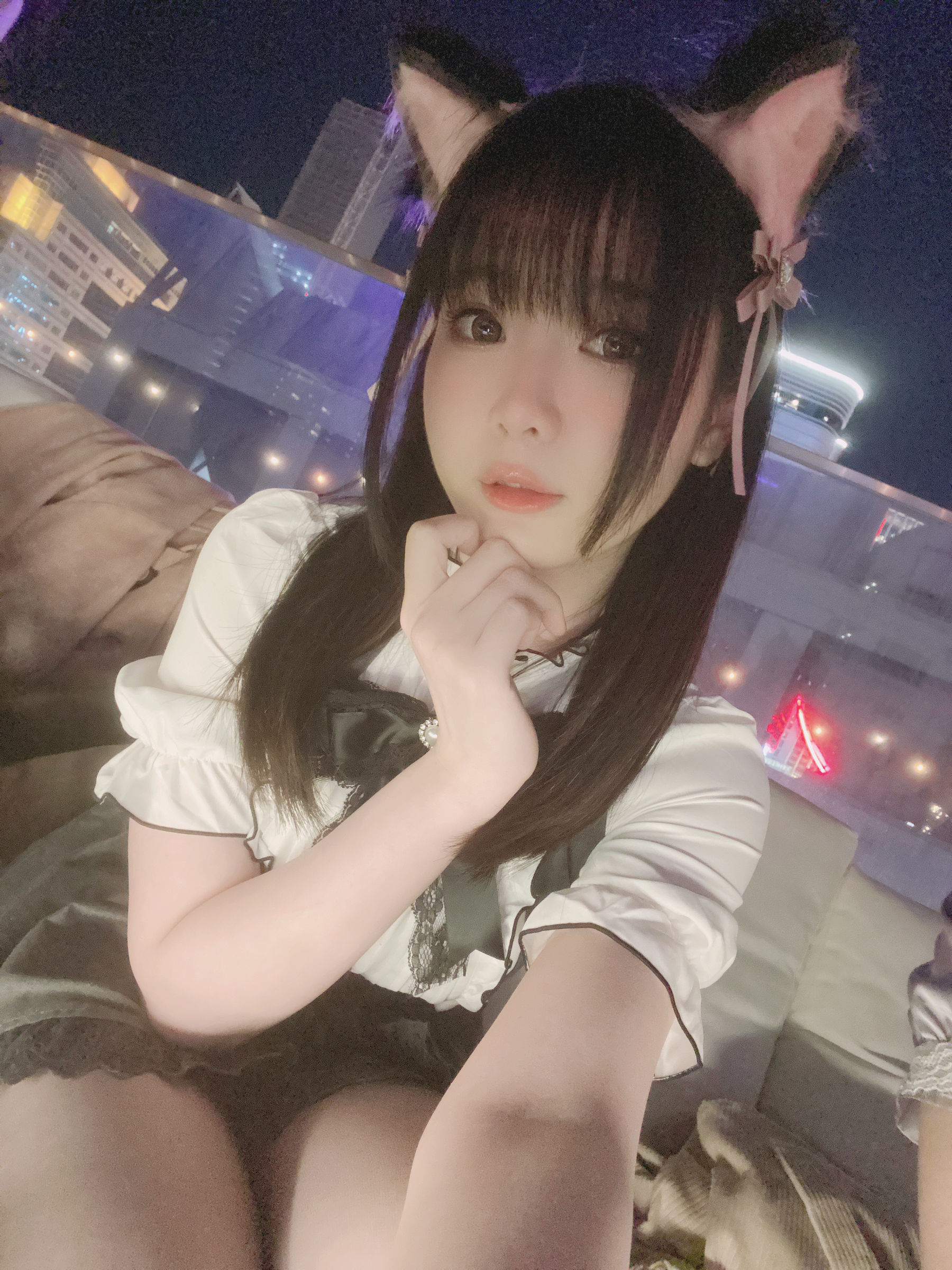 微博妹纸霜月shimo - 一緒に飲みますか？-图14