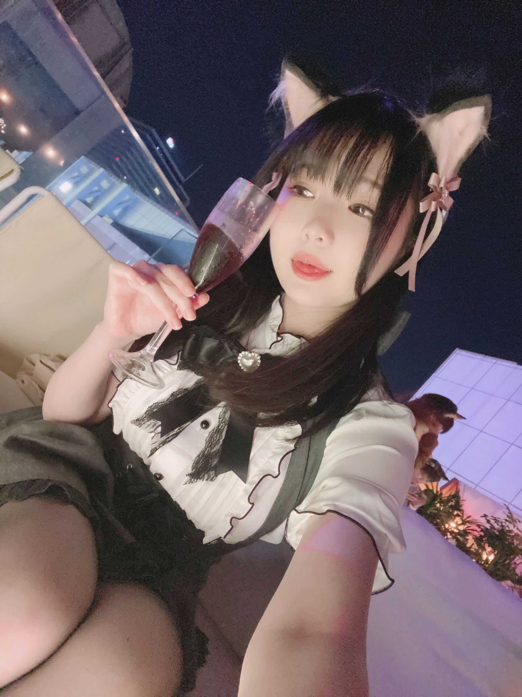 微博妹纸霜月shimo - 一緒に飲みますか？-图17