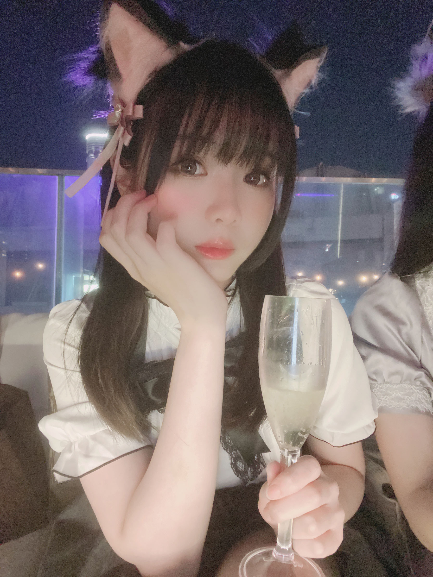 微博妹纸霜月shimo - 一緒に飲みますか？-图4