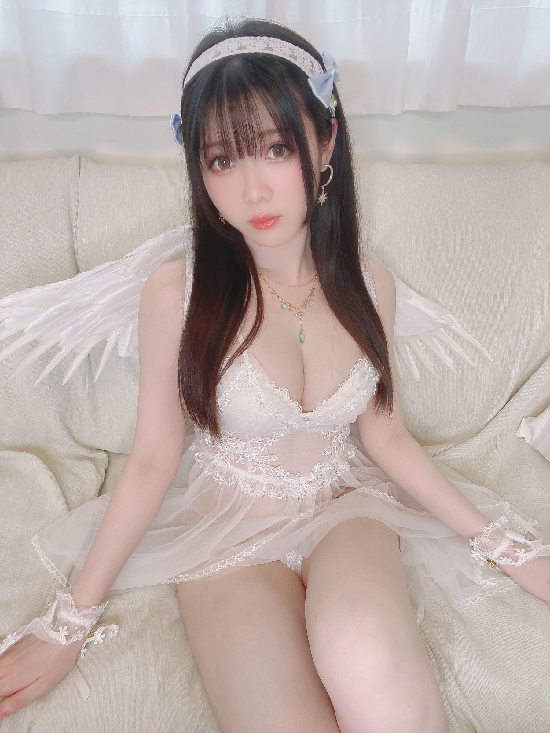 微博妹纸霜月shimo - 天使-图0