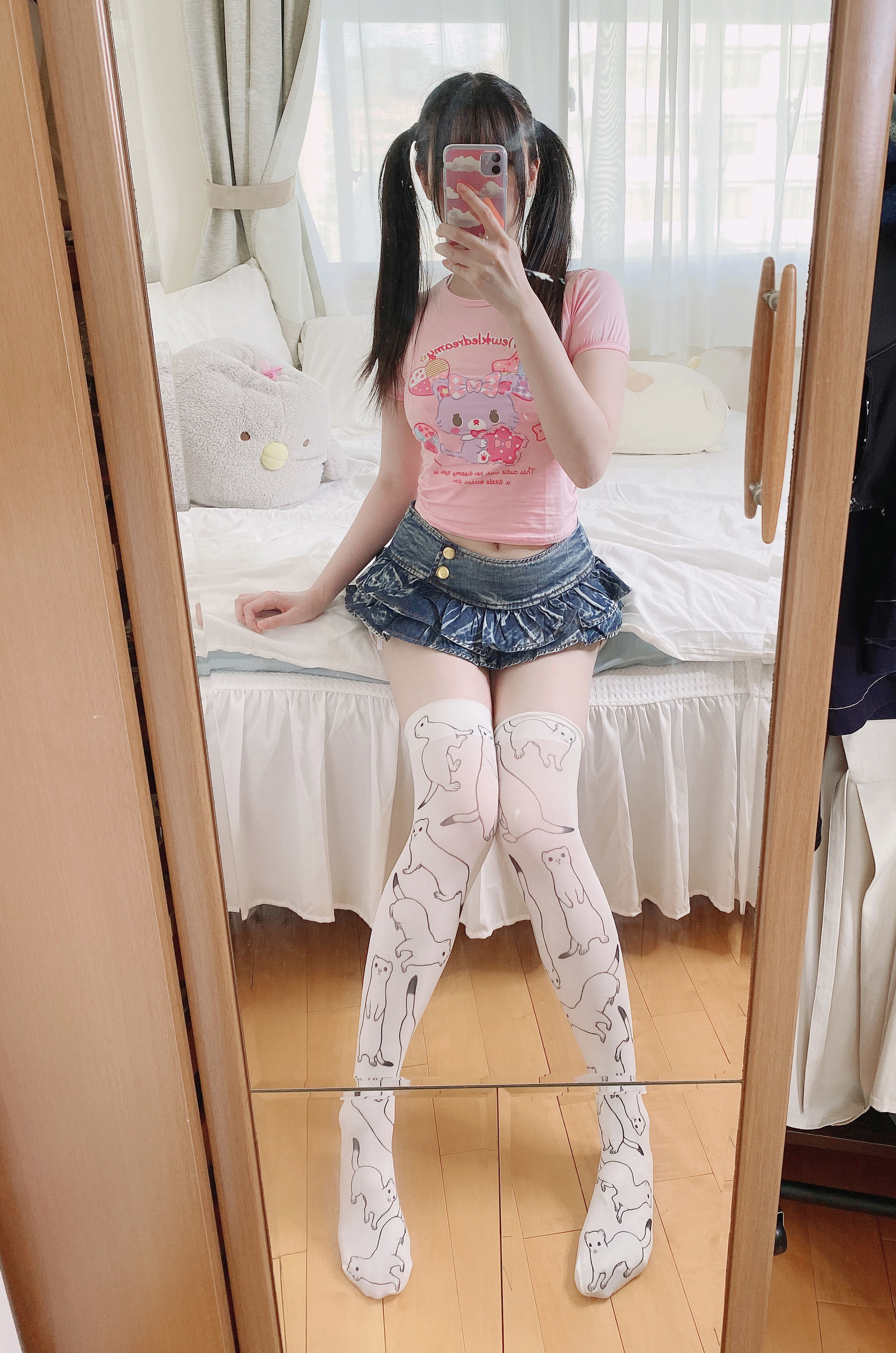 微博妹纸霜月shimo - 女児服着てみた-图13