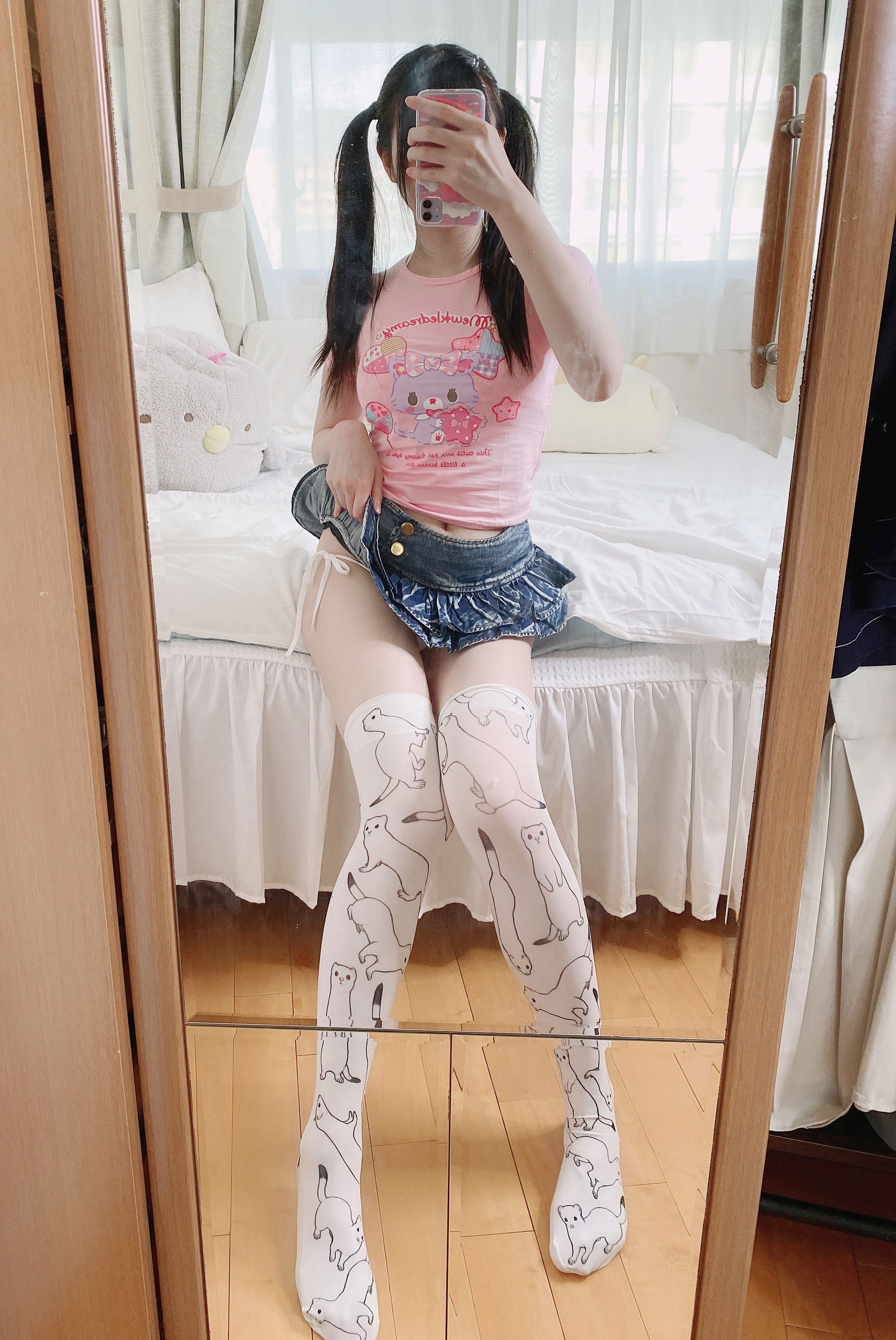 微博妹纸霜月shimo - 女児服着てみた-图5