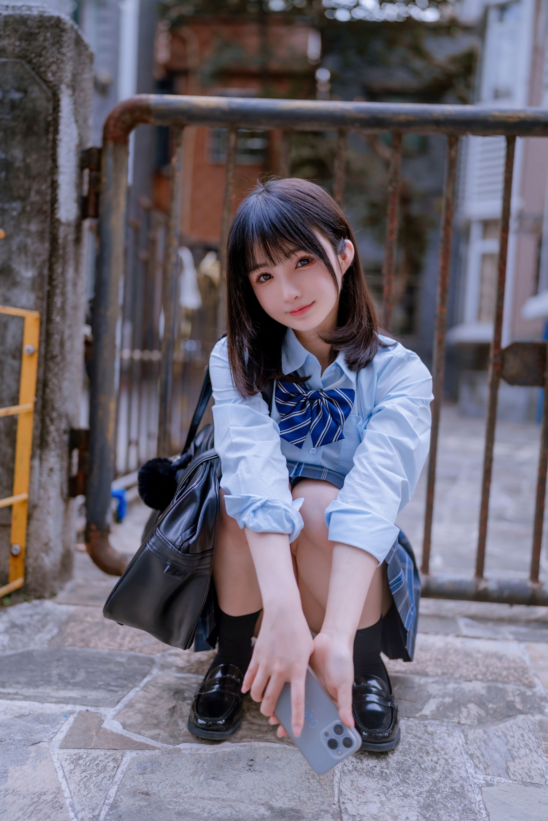 桜井宁宁 - JK之居家-图10