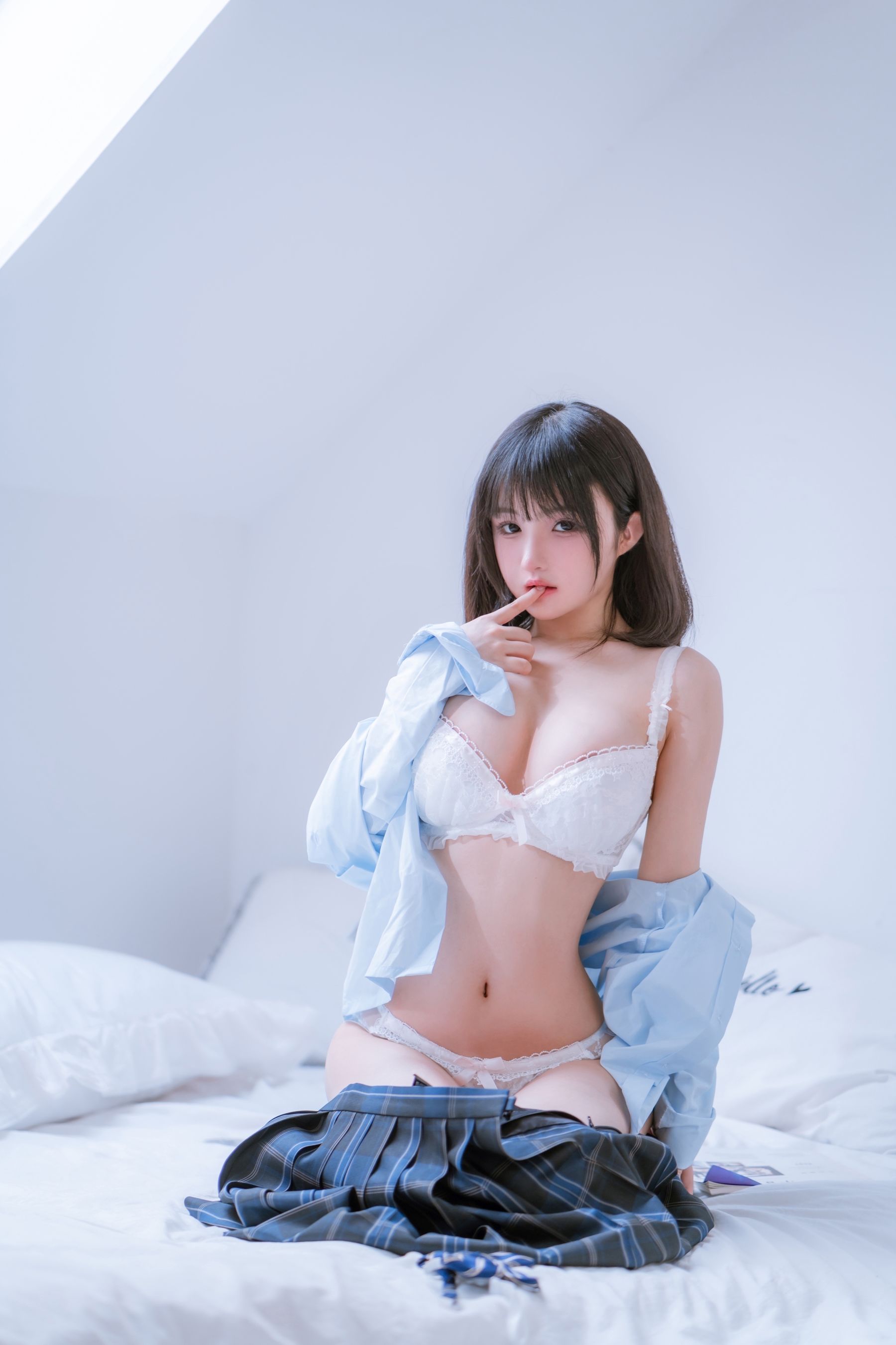 桜井宁宁 - JK之居家-图43