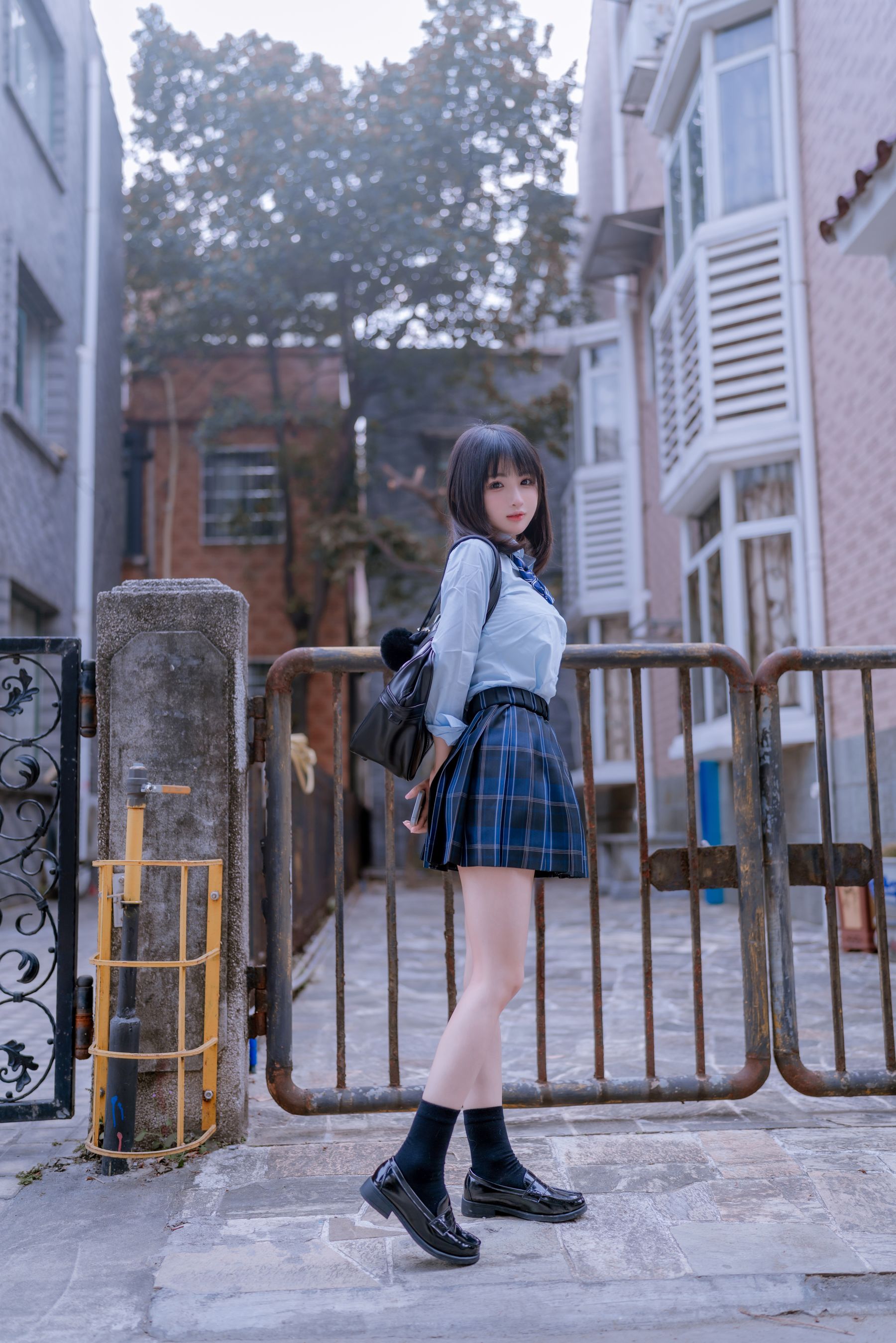 桜井宁宁 - JK之居家-图4