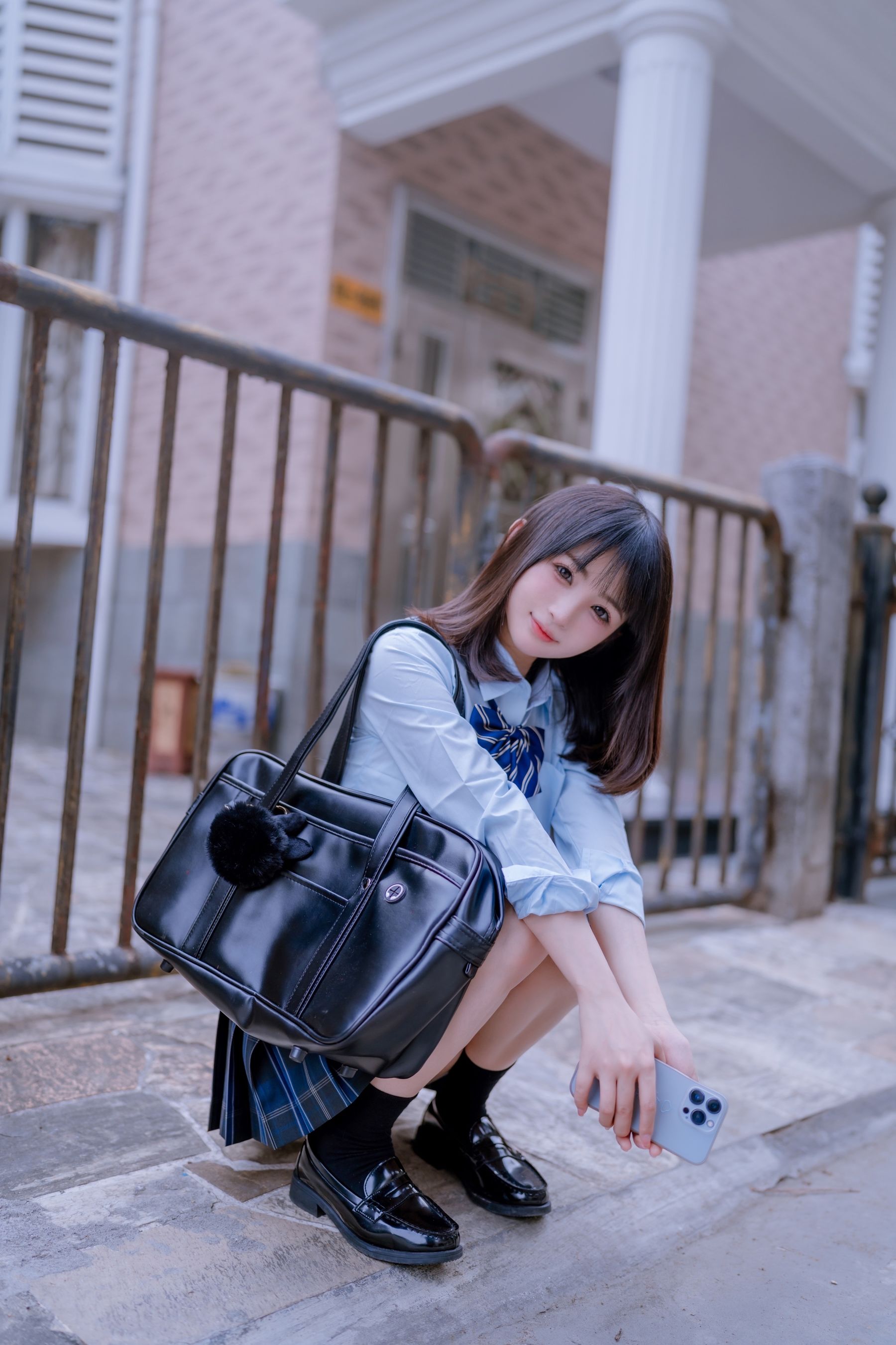 桜井宁宁 - JK之居家-图8