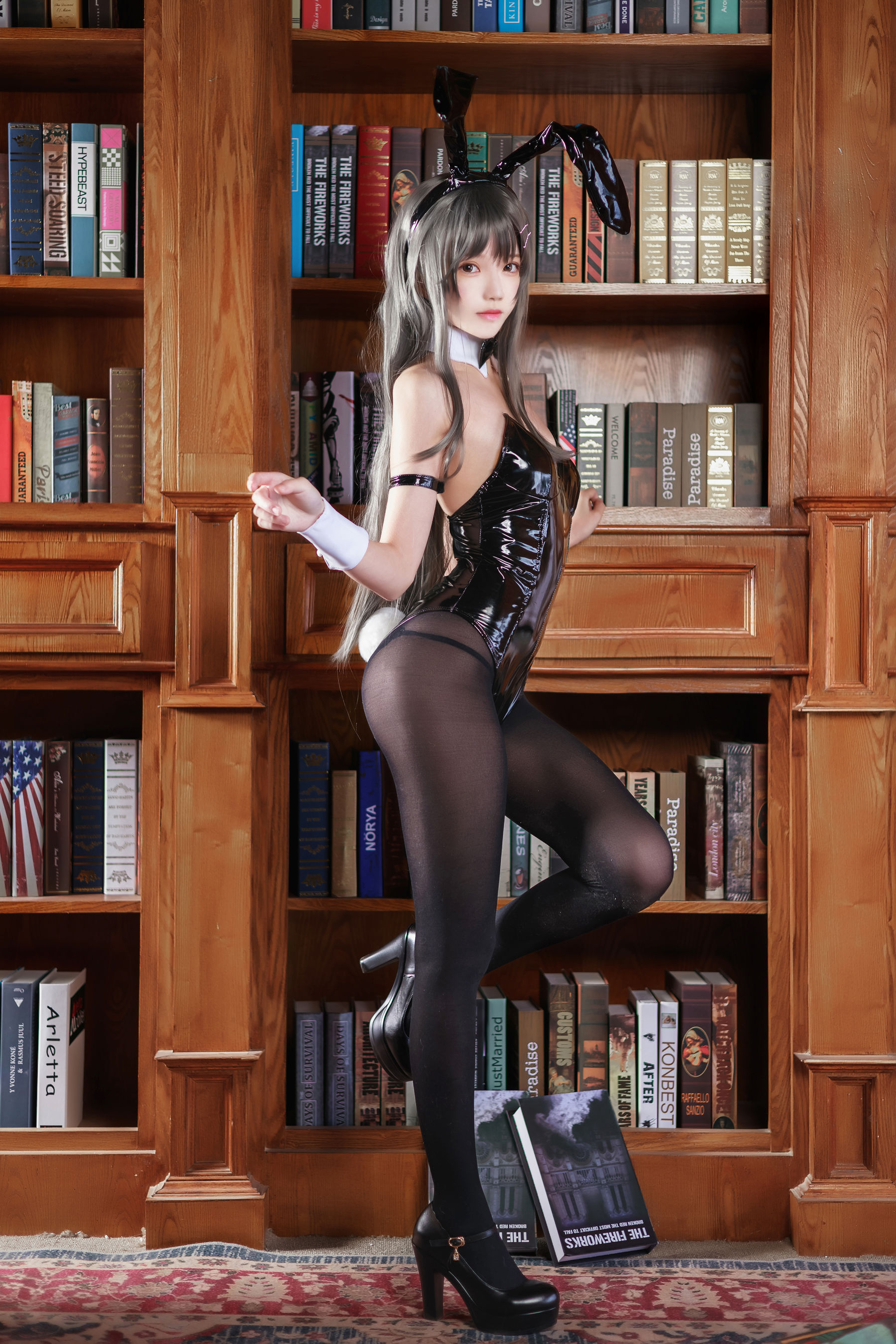 桜桃喵 - 樱岛麻衣兔女郎-图36