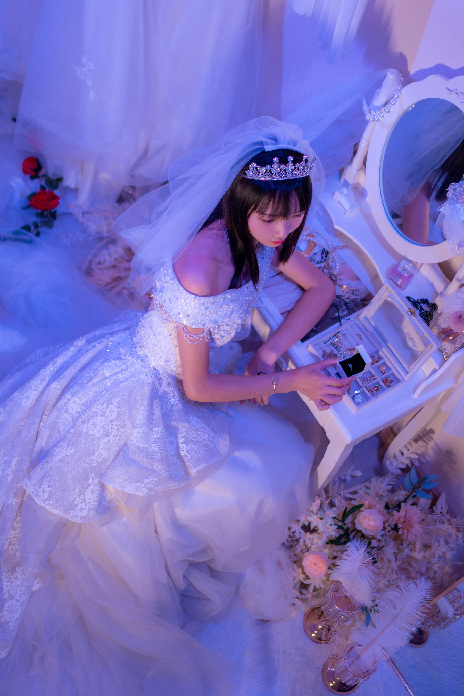 清纯妹子西瓜 - 花嫁-图1