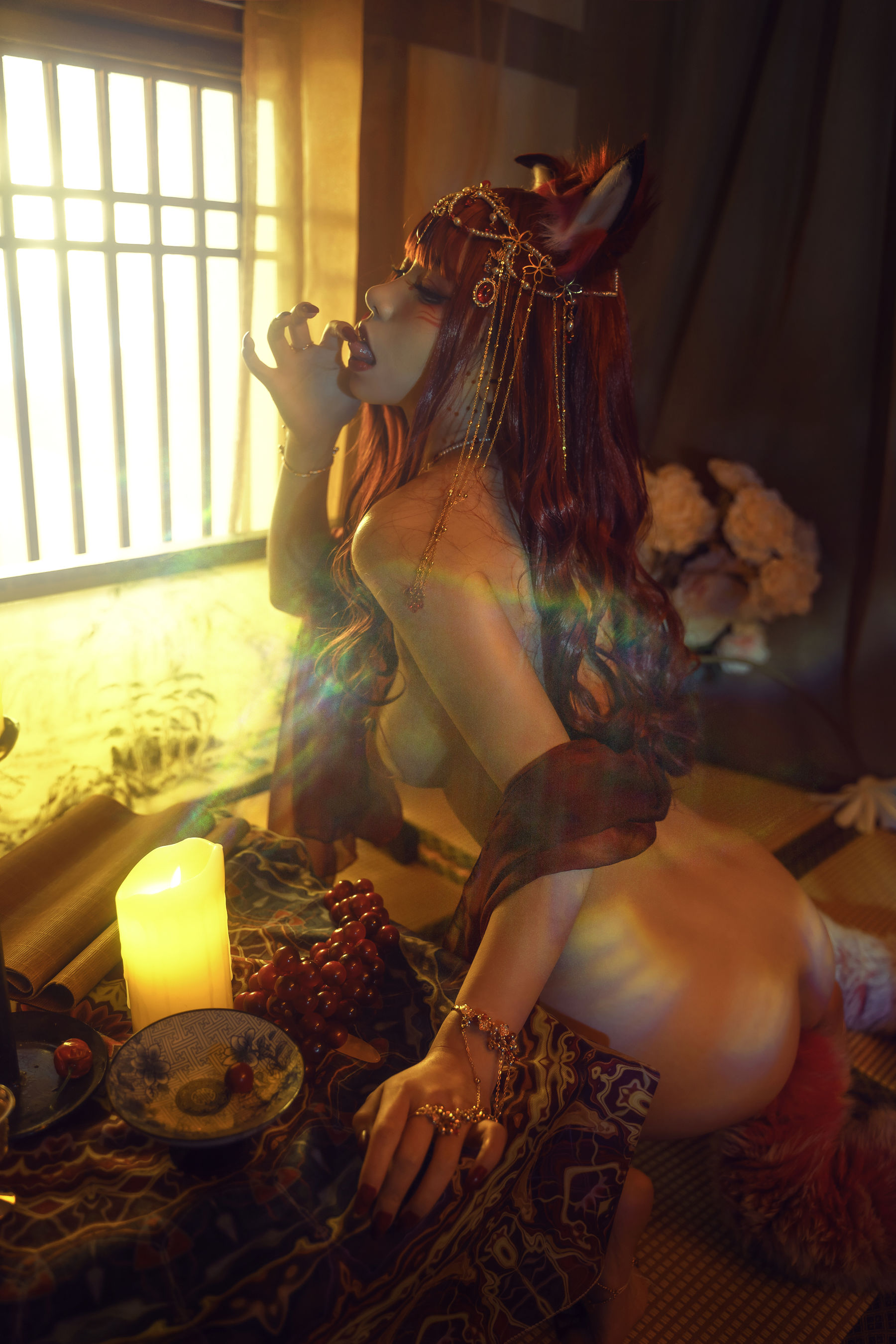 爆机少女喵小吉 - 狐妖・楚佩湘弦-图8