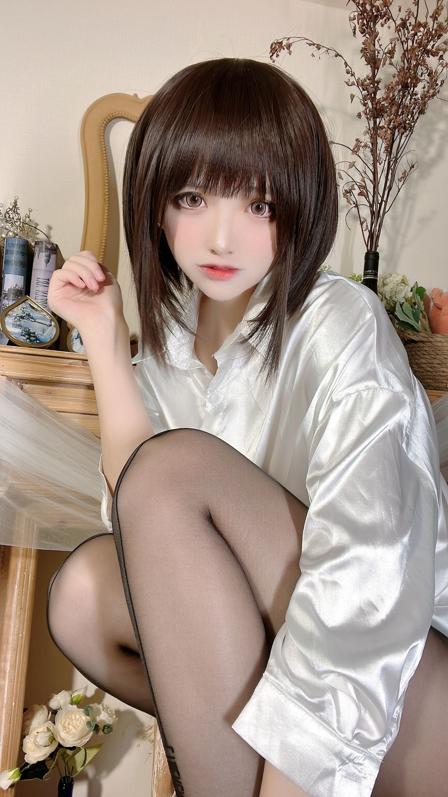 疯猫ss - 白衬衫少女-图63