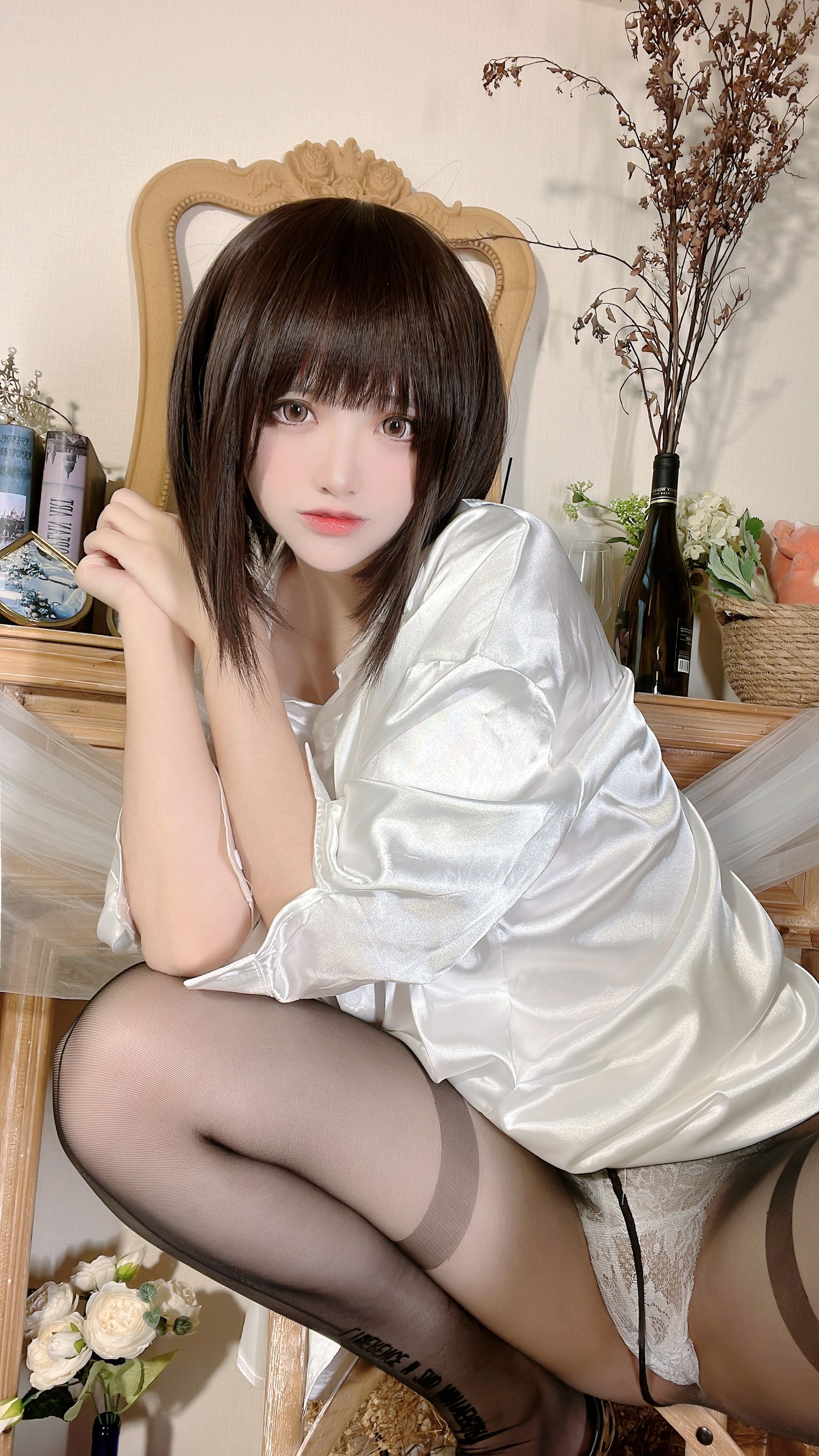 疯猫ss - 白衬衫少女-图64