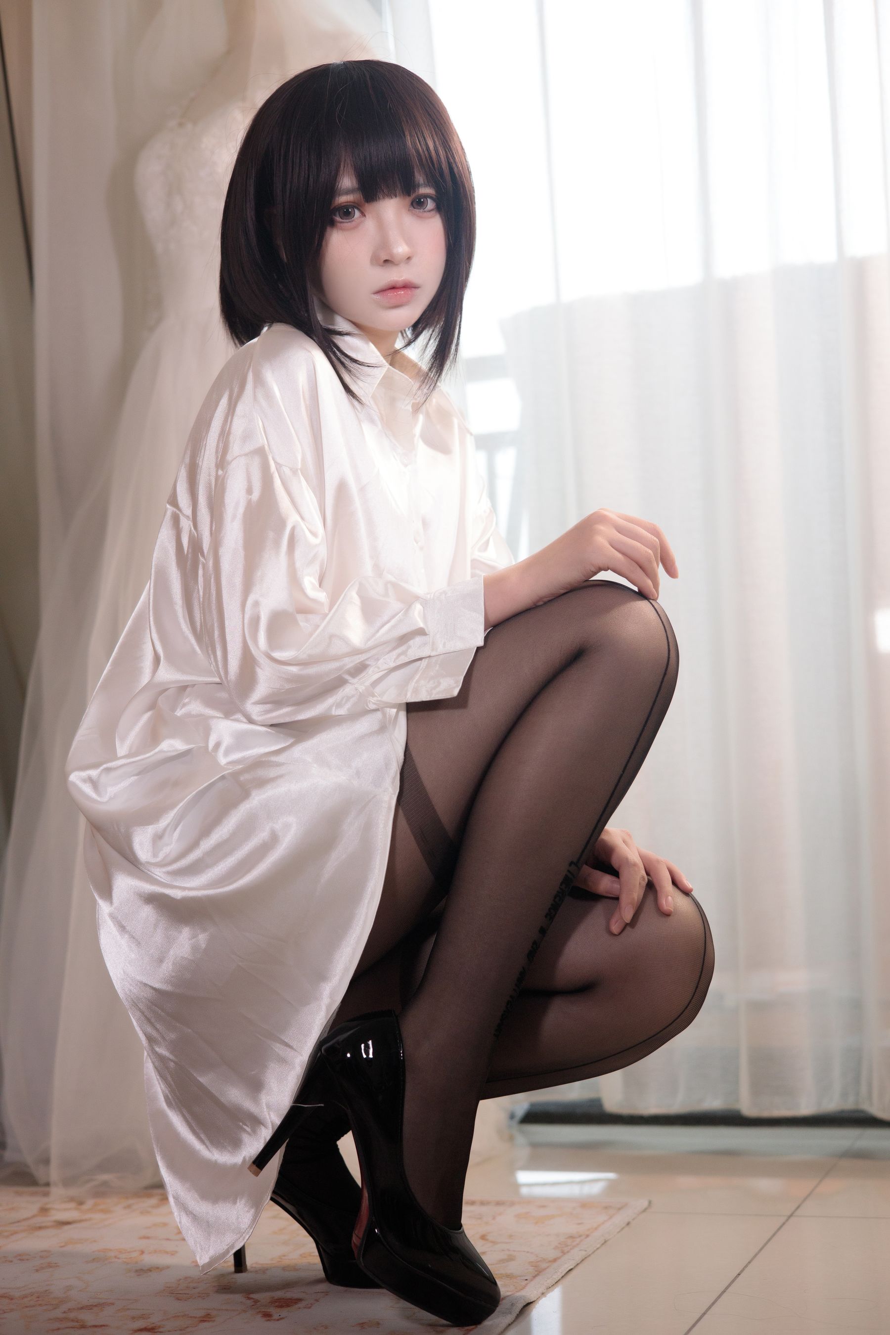 疯猫ss - 白衬衫少女-图6