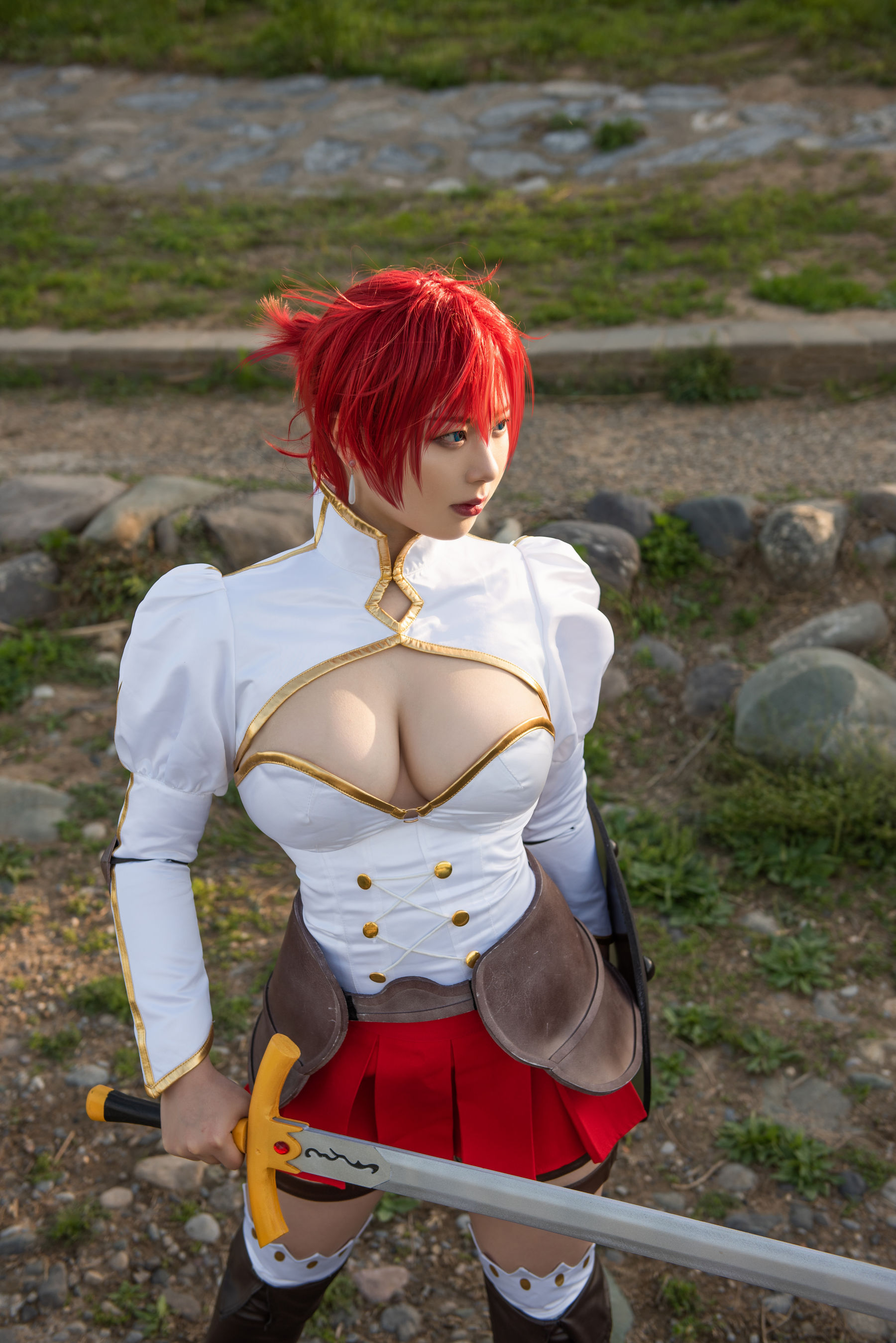 皮皮奶可可爱了啦 - 布狄卡cos-图0