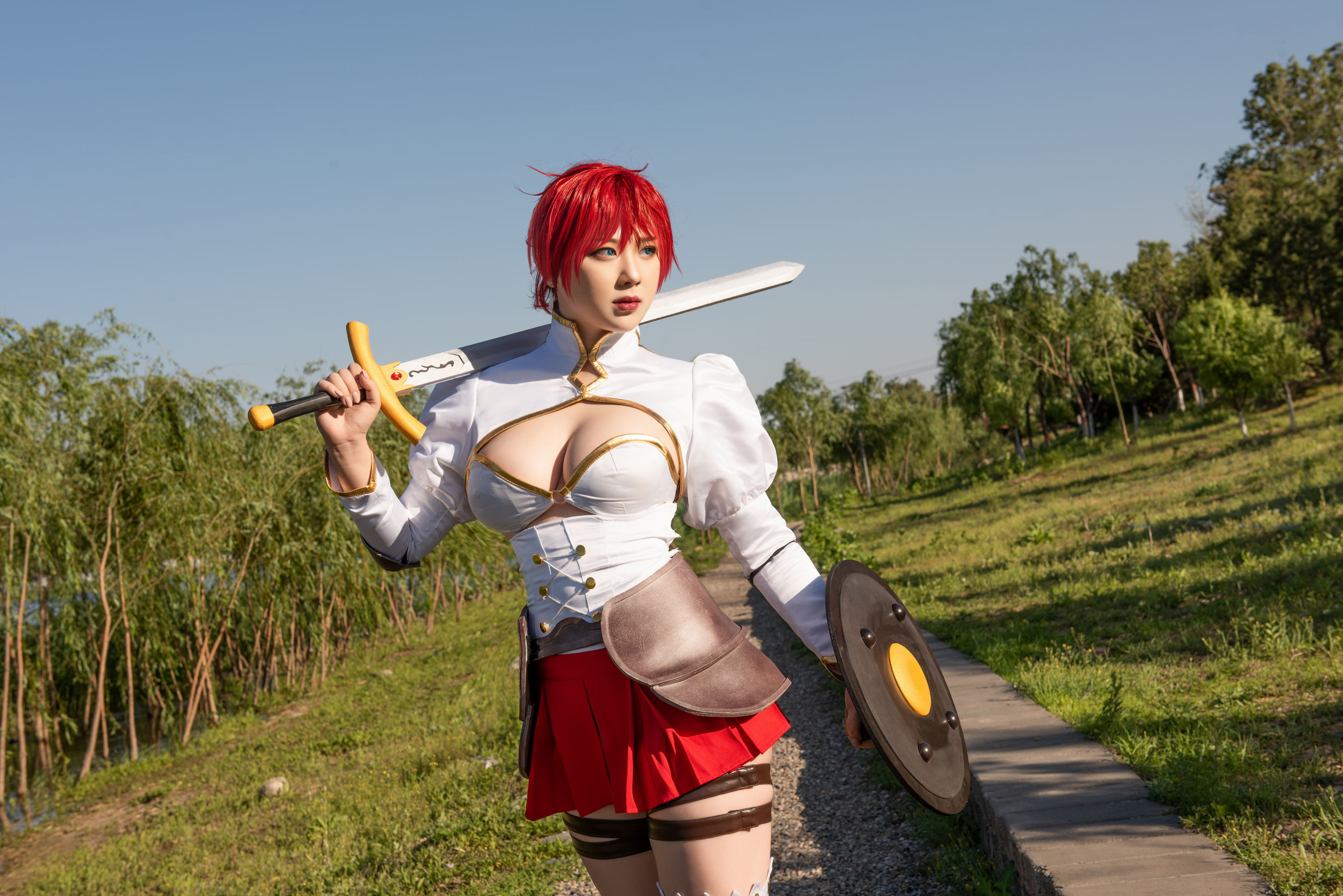 皮皮奶可可爱了啦 - 布狄卡cos-图11