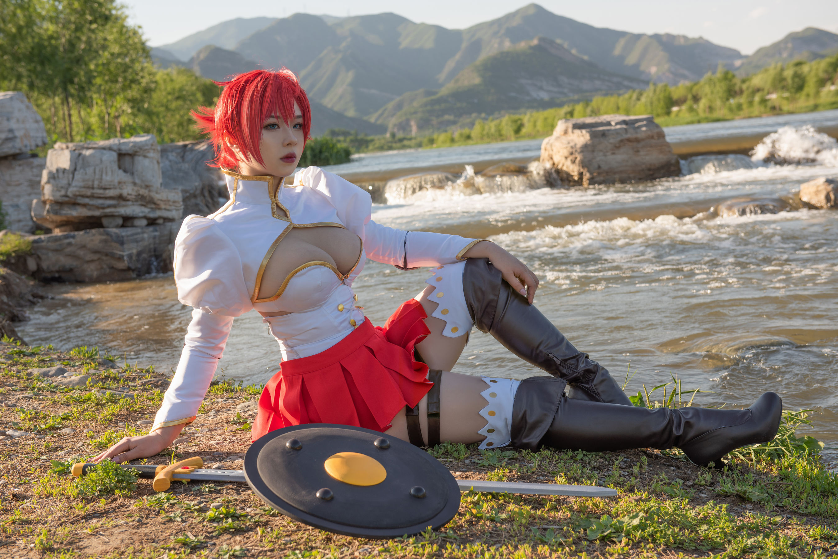 皮皮奶可可爱了啦 - 布狄卡cos-图12