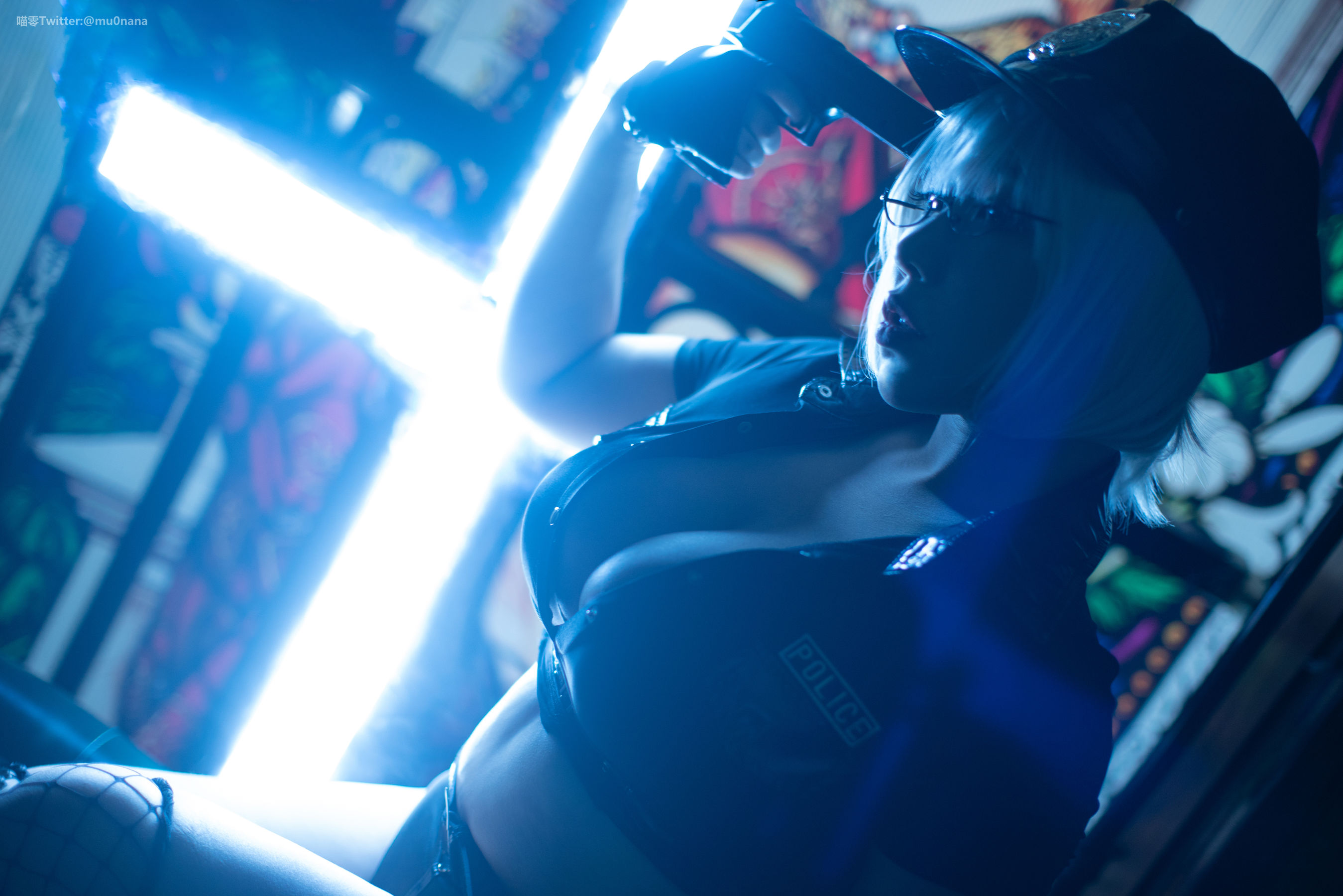 皮皮奶可可爱了啦&喵零 - 匪警-图47