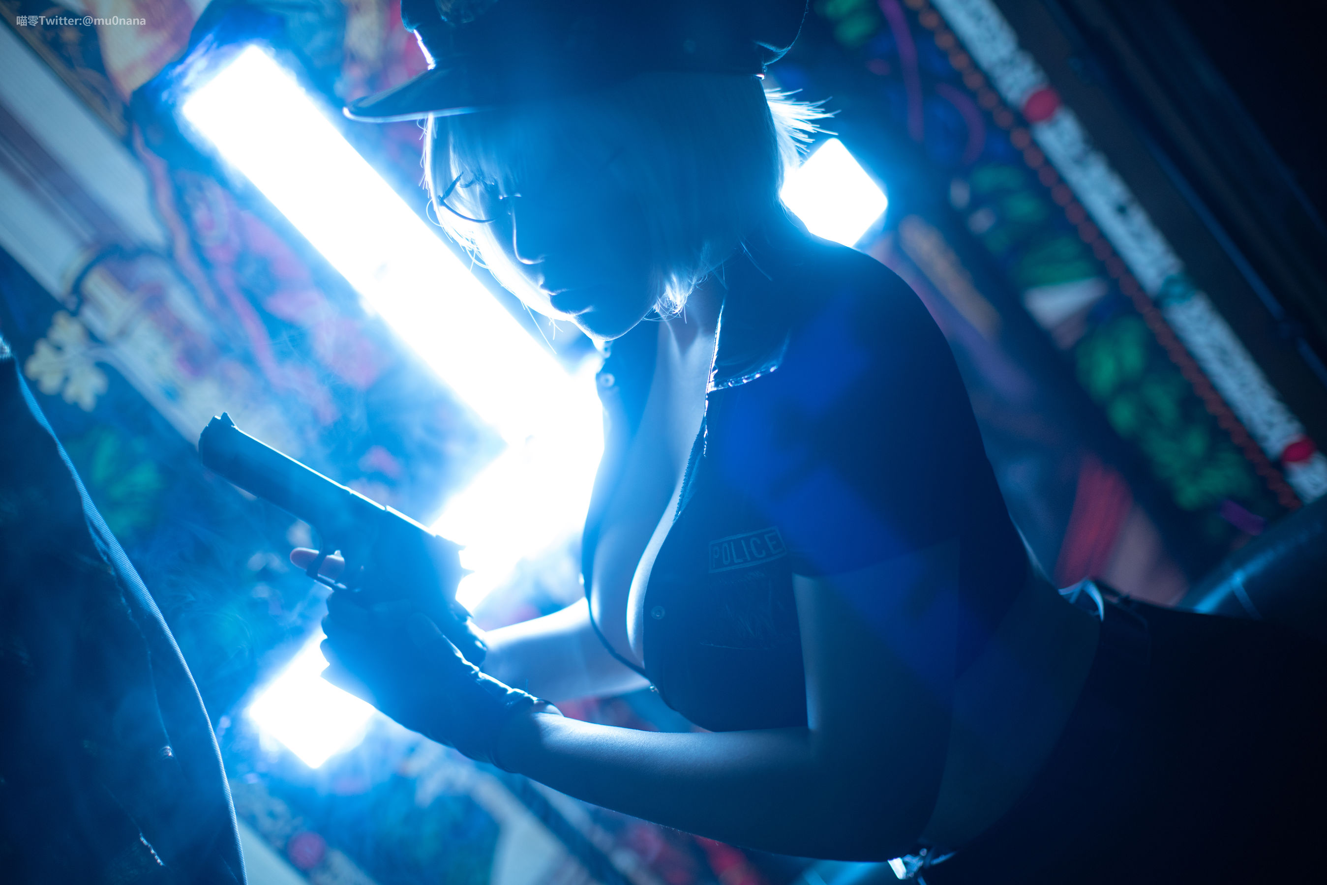 皮皮奶可可爱了啦&喵零 - 匪警-图51