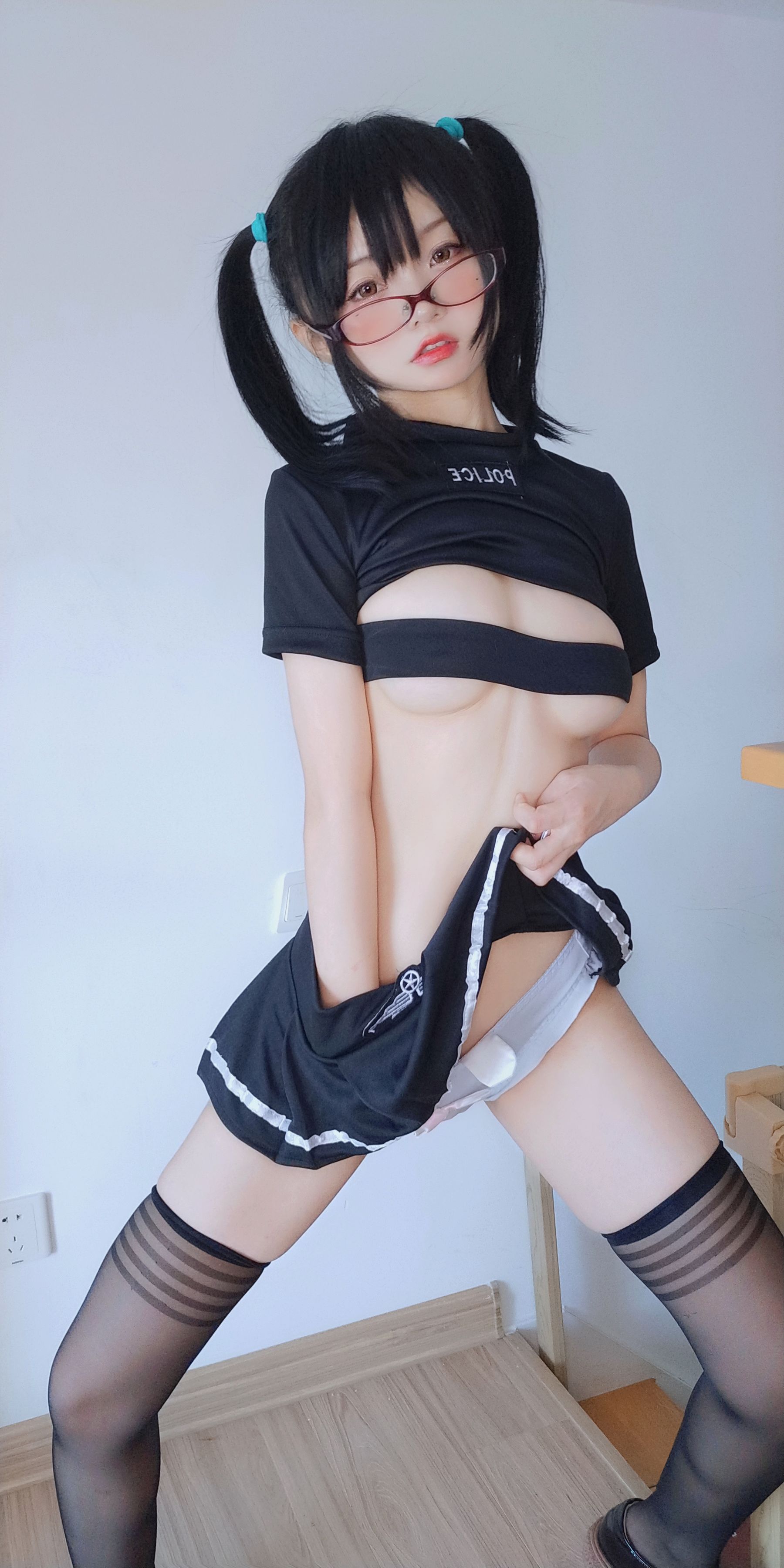 萌妹子Coser摇摇乐yoyo fantia 12月会员合集 情趣Jk-图33