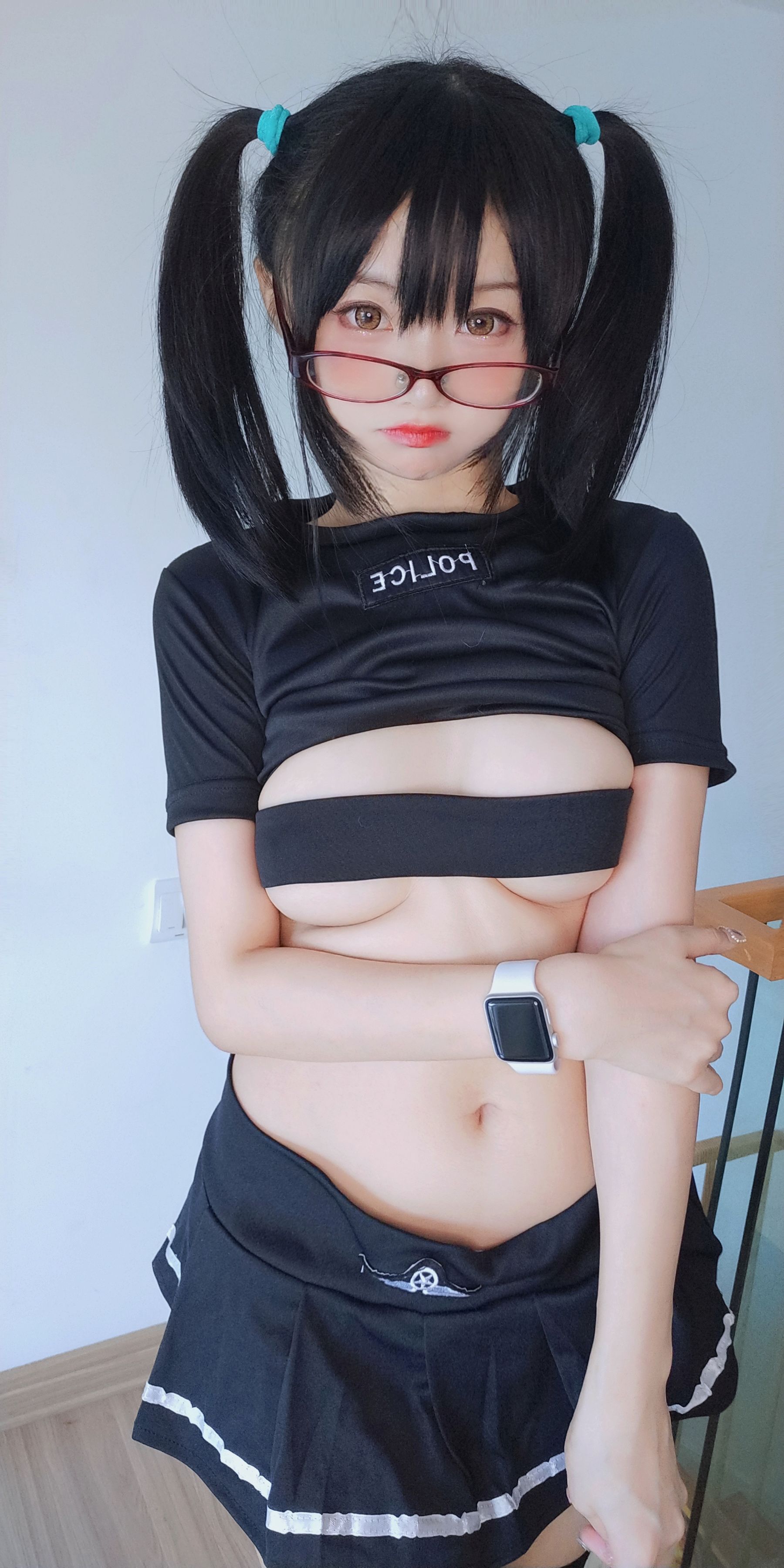萌妹子Coser摇摇乐yoyo fantia 12月会员合集 情趣Jk-图36