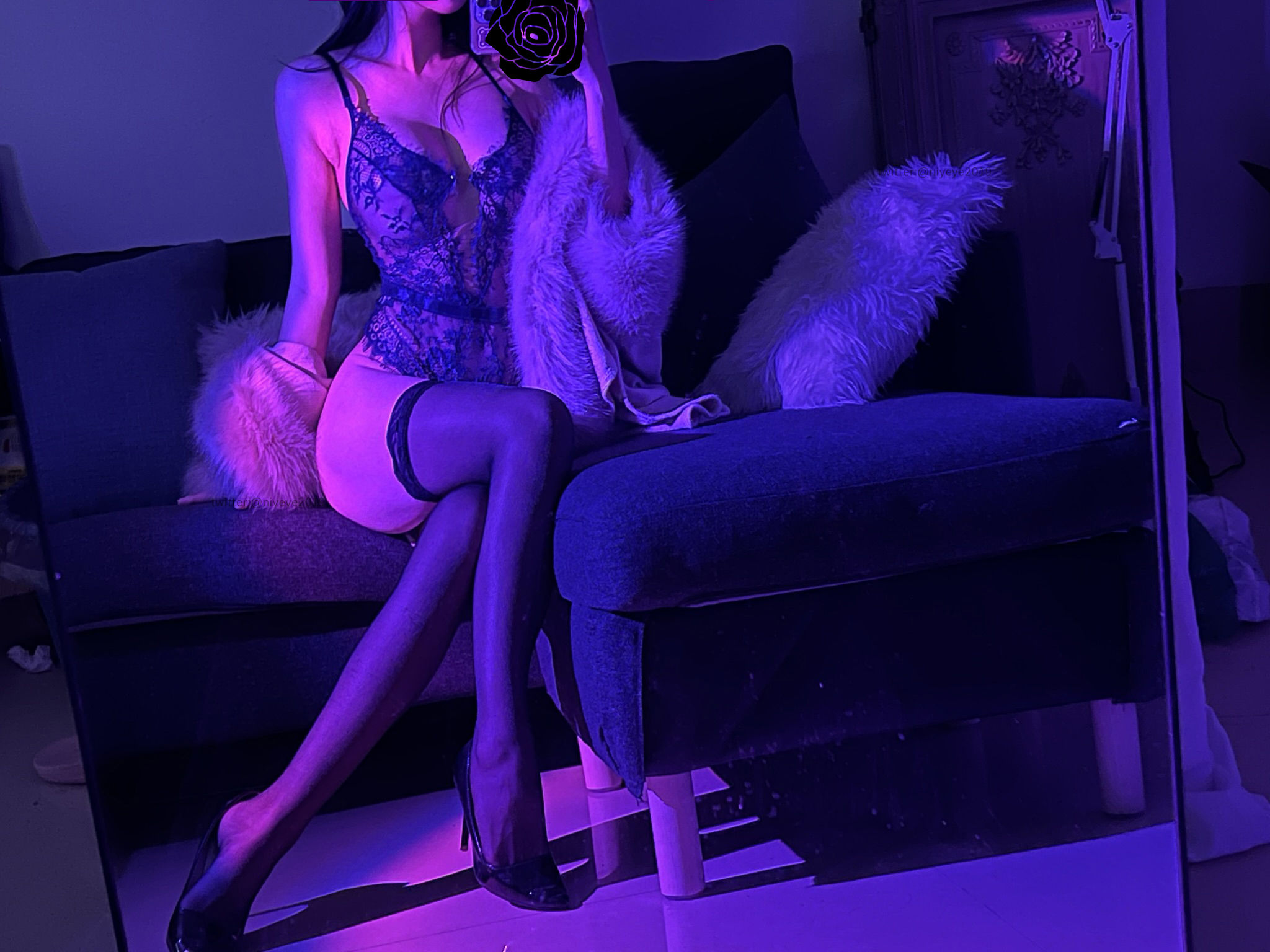 萌系小姐姐-白烨- - 夜色妖姬-图30