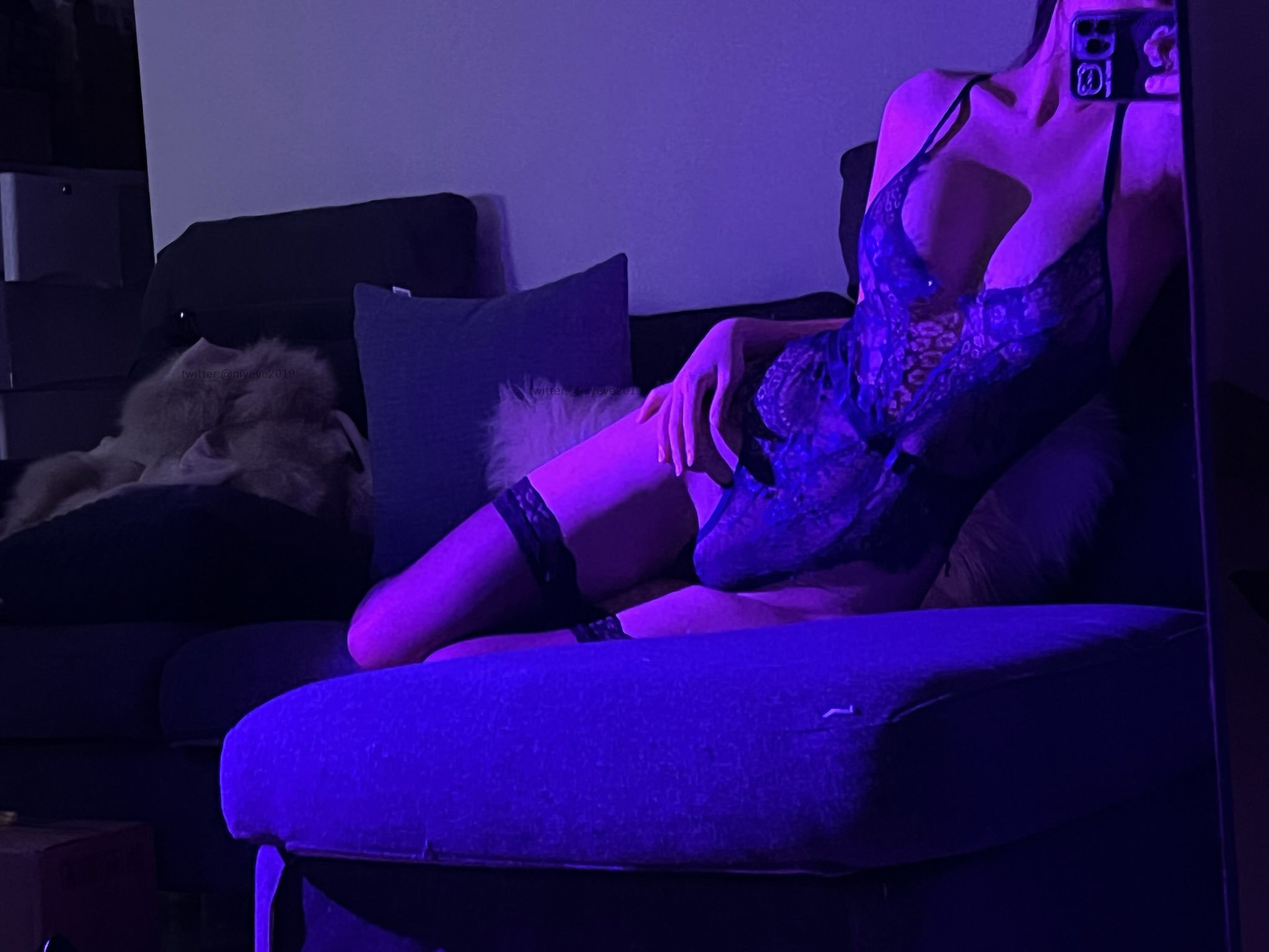 萌系小姐姐-白烨- - 夜色妖姬-图6