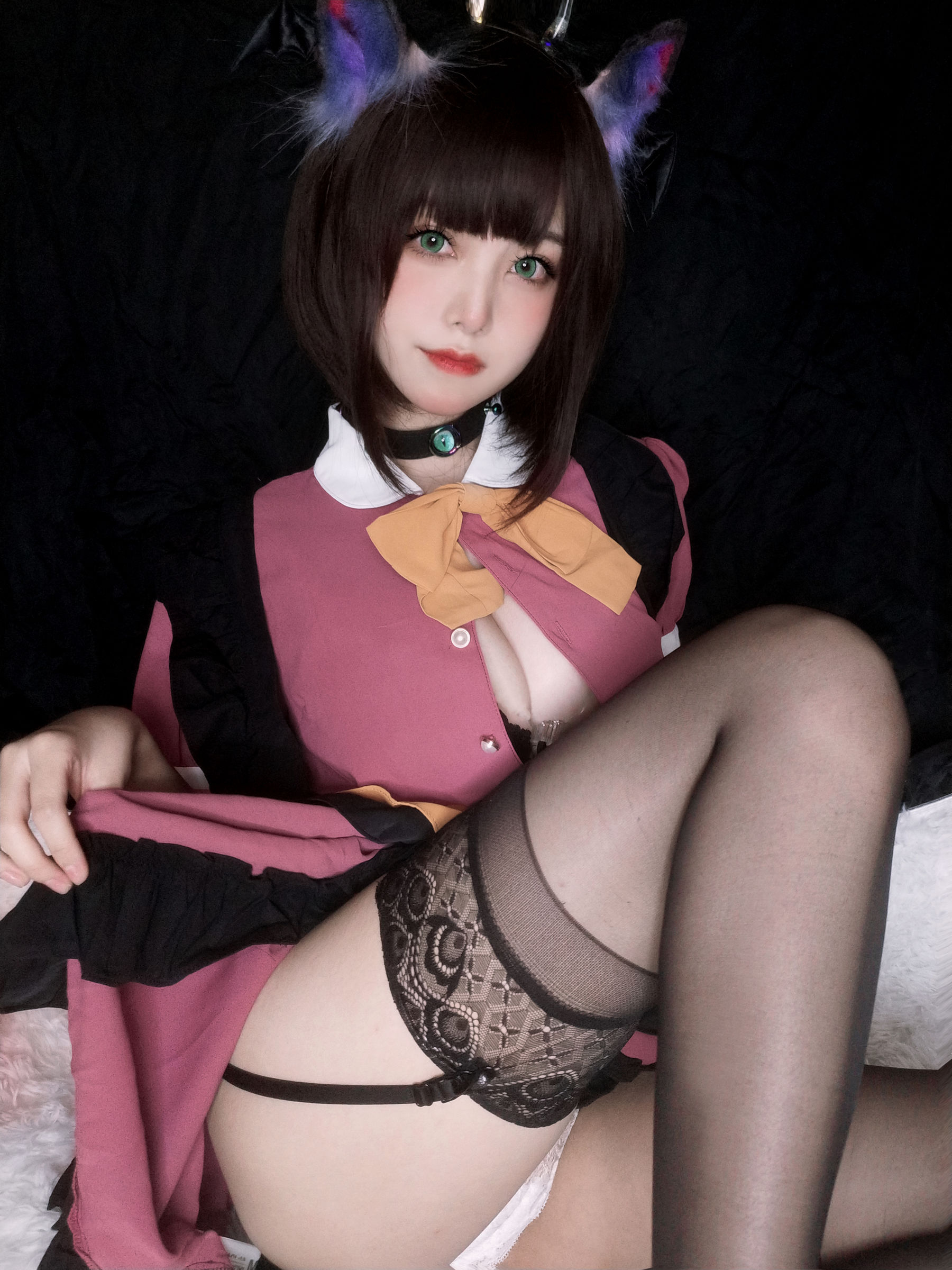 萌系小姐姐蜜汁猫裘 - 万圣节-图9