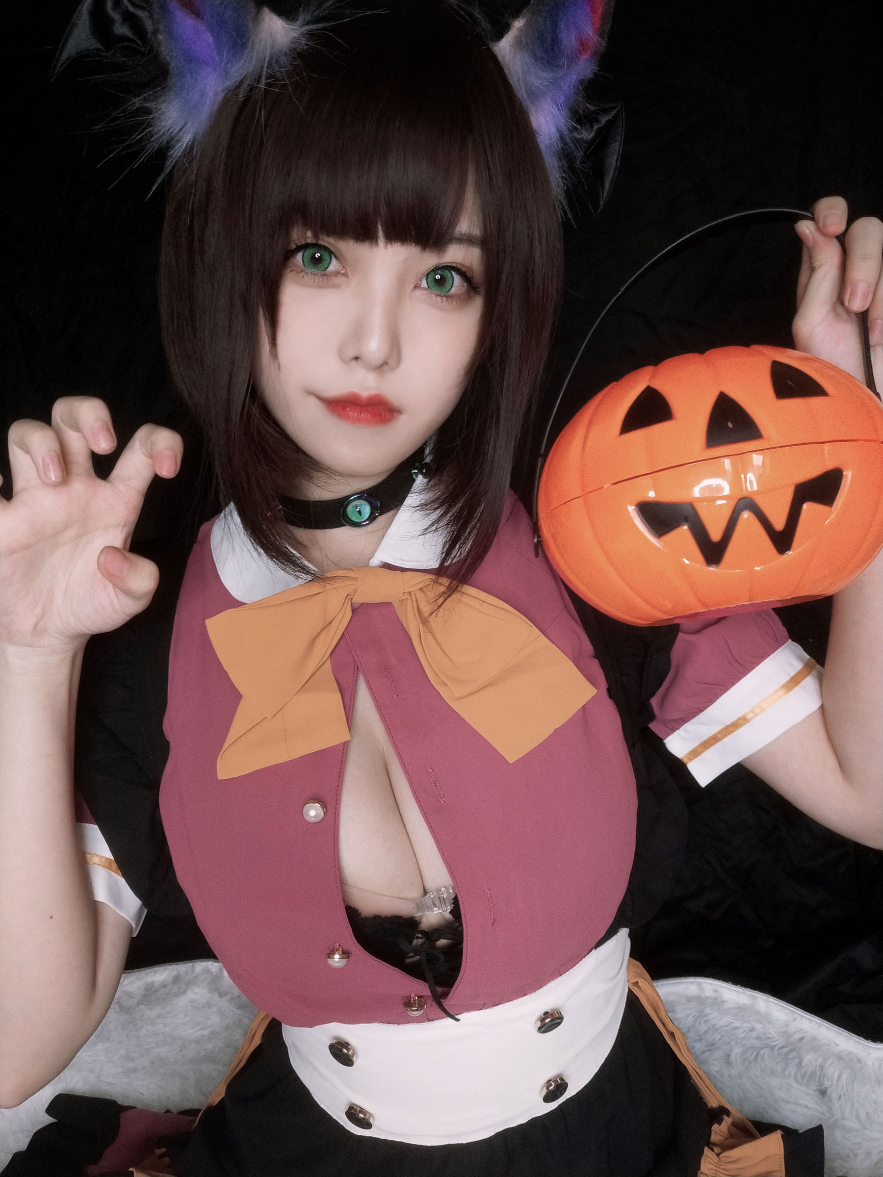 萌系小姐姐蜜汁猫裘 - 万圣节-图20