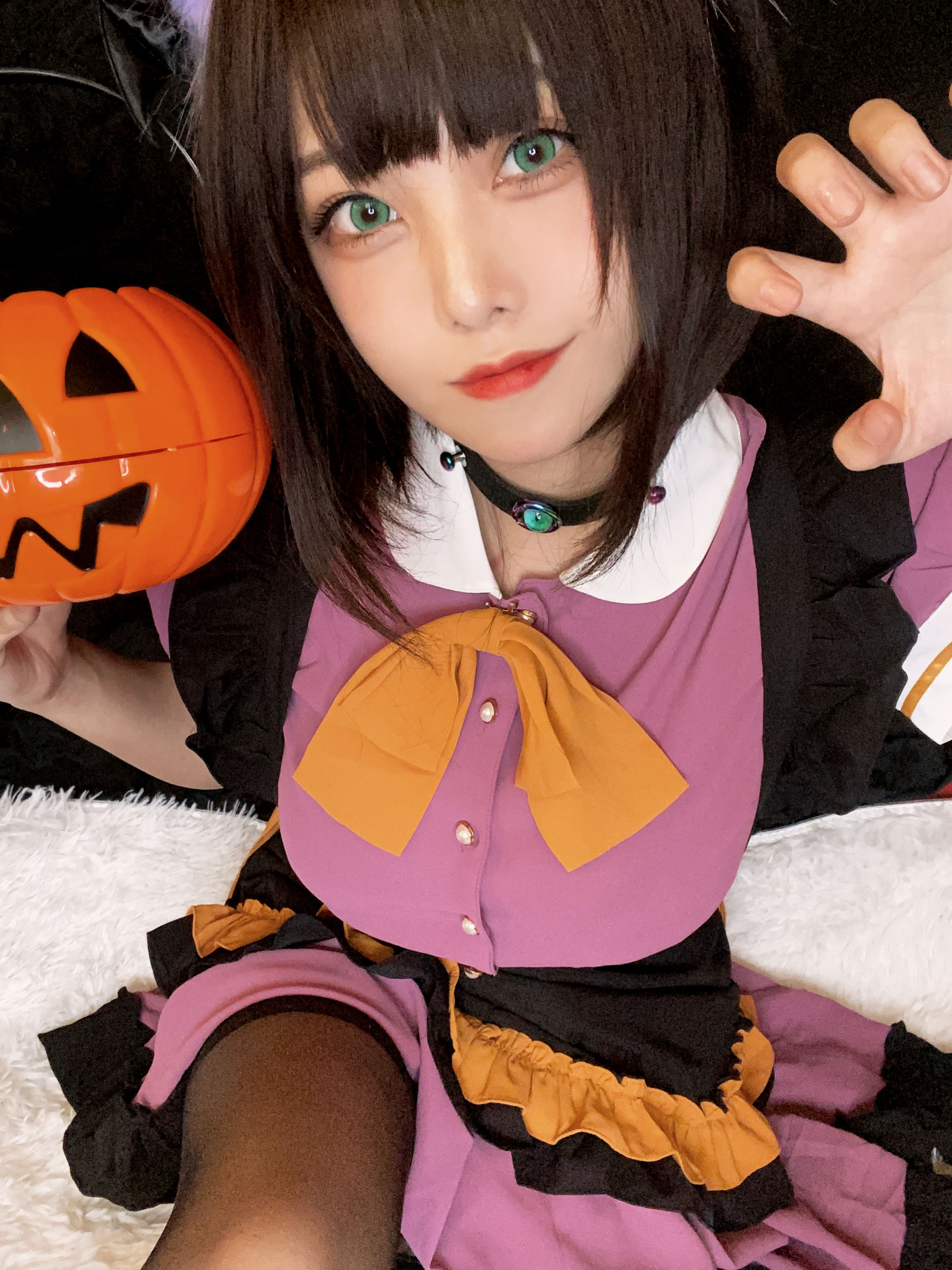 萌系小姐姐蜜汁猫裘 - 万圣节-图23