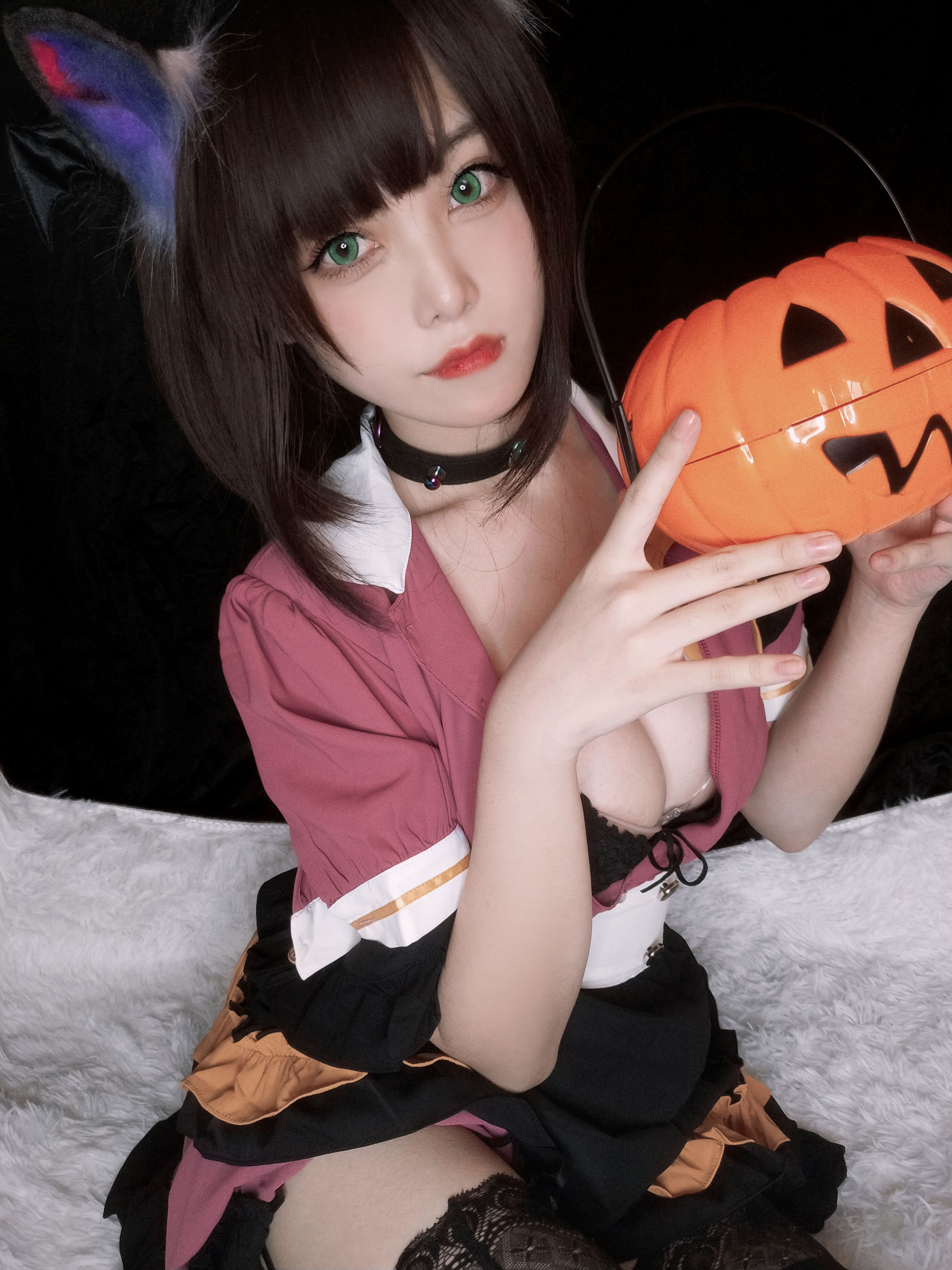 萌系小姐姐蜜汁猫裘 - 万圣节-图25