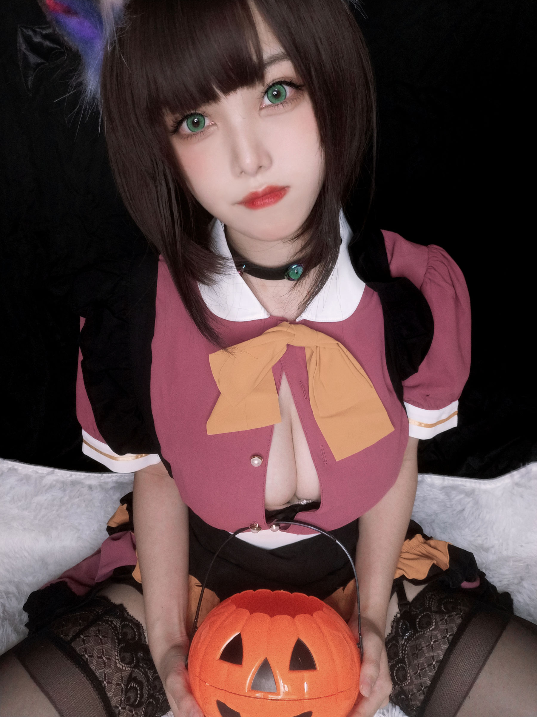 萌系小姐姐蜜汁猫裘 - 万圣节-图6