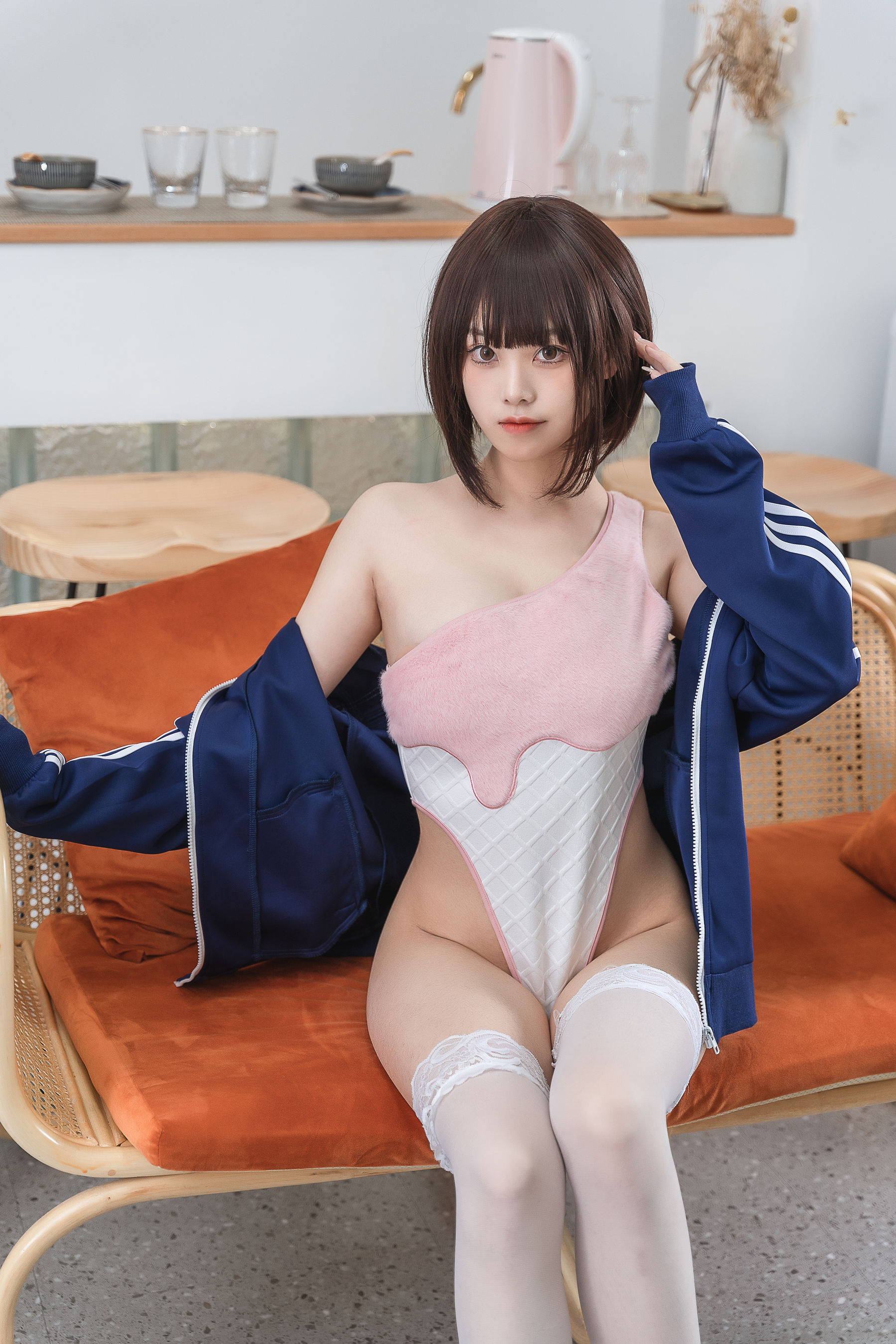 萌系小姐姐蜜汁猫裘 - 草莓圣代-图30