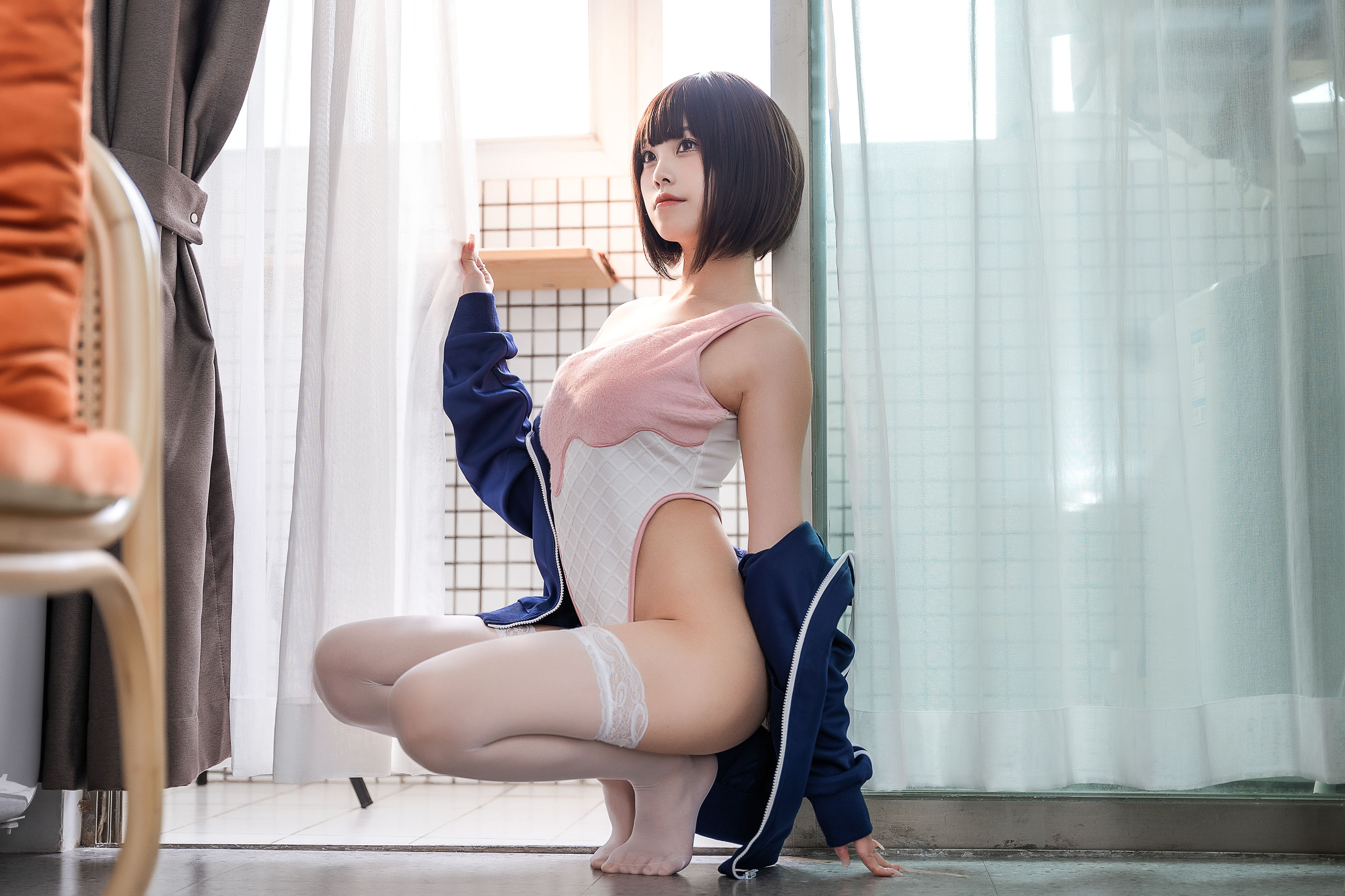 萌系小姐姐蜜汁猫裘 - 草莓圣代-图36