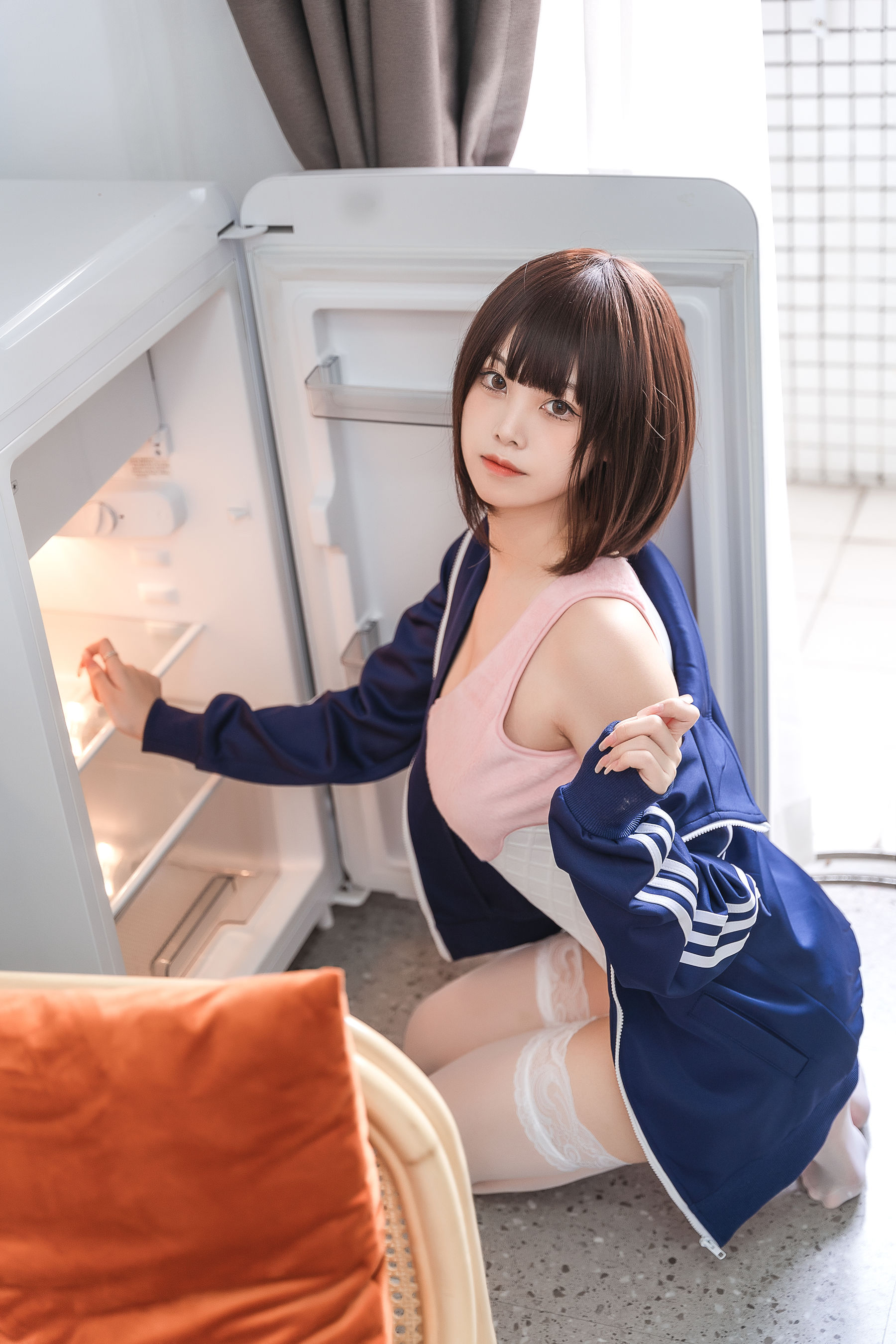 萌系小姐姐蜜汁猫裘 - 草莓圣代-图39