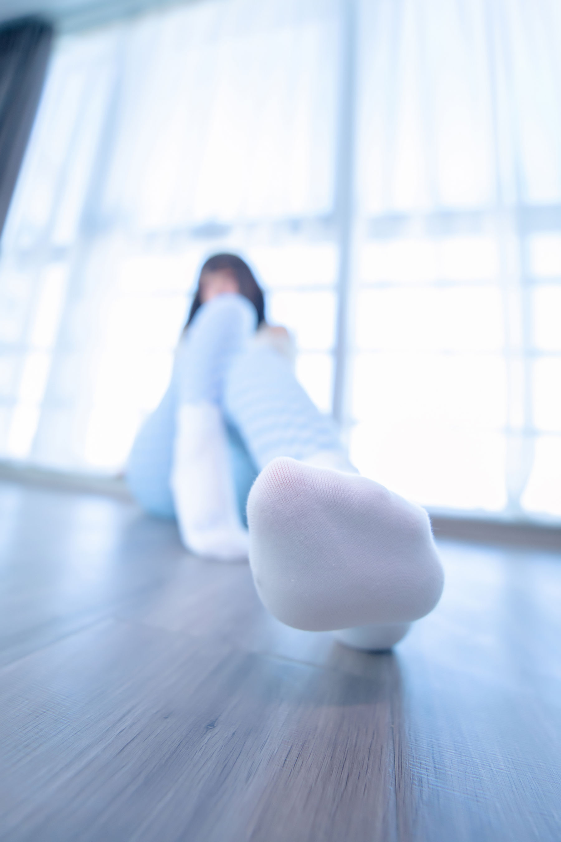 萝莉神楽板真冬 - 蓝白格-图24