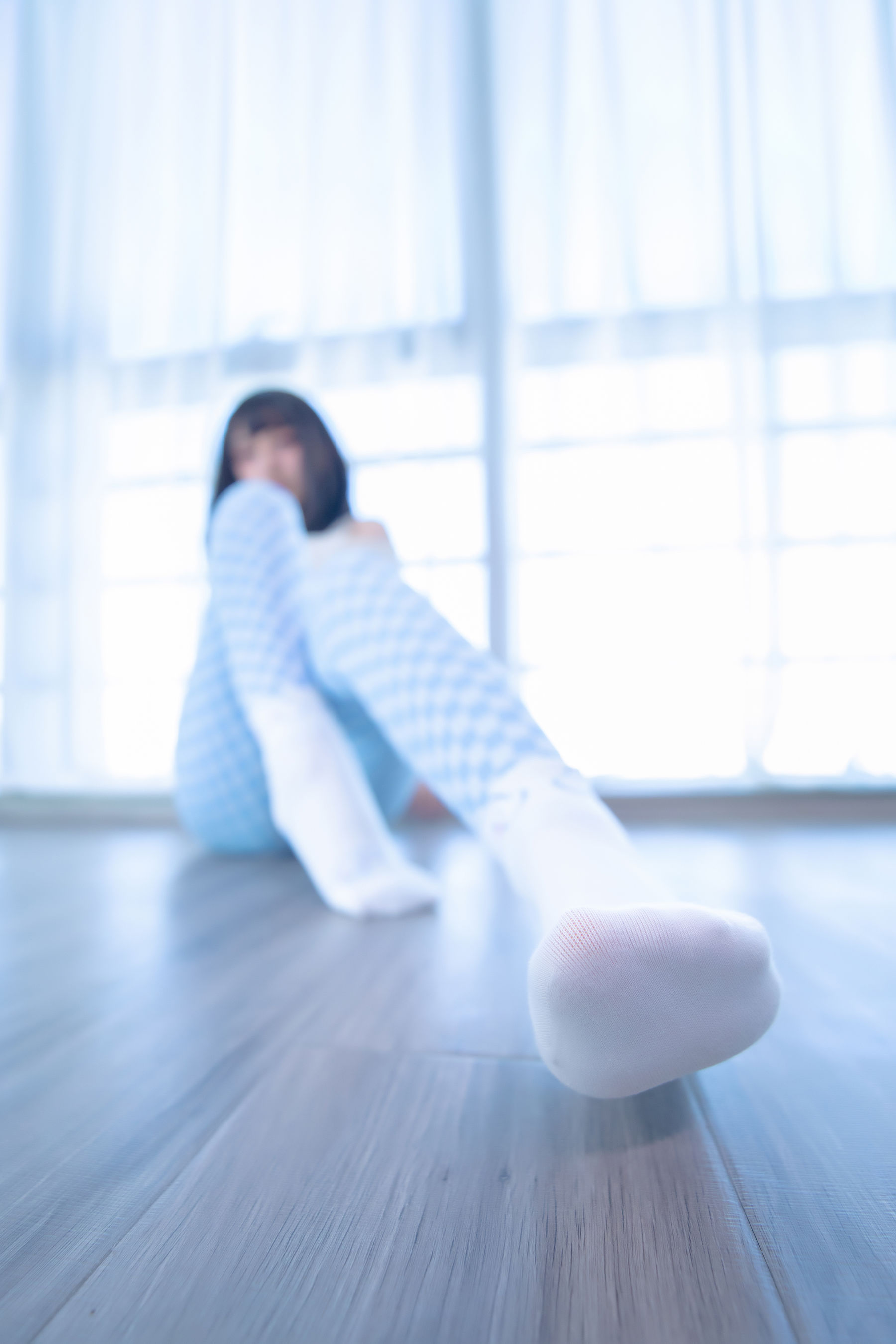 萝莉神楽板真冬 - 蓝白格-图25